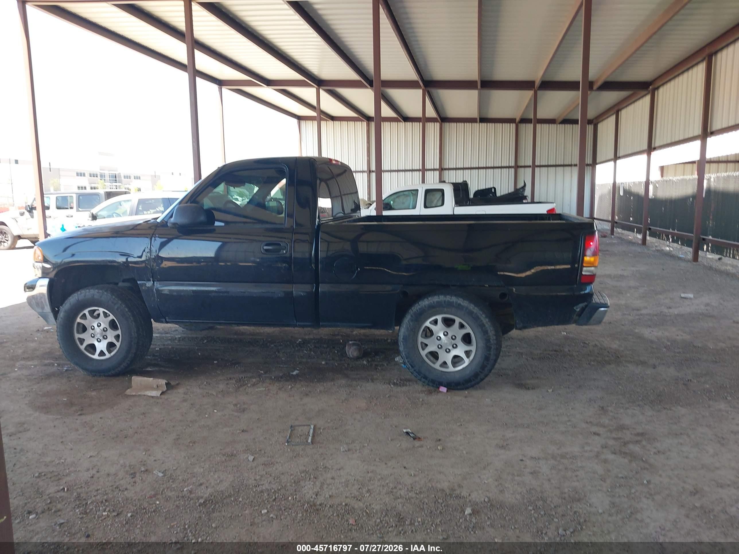 2006 Gmc Sierra 1500 Sl Black vin: 3GTEC14X06G256265