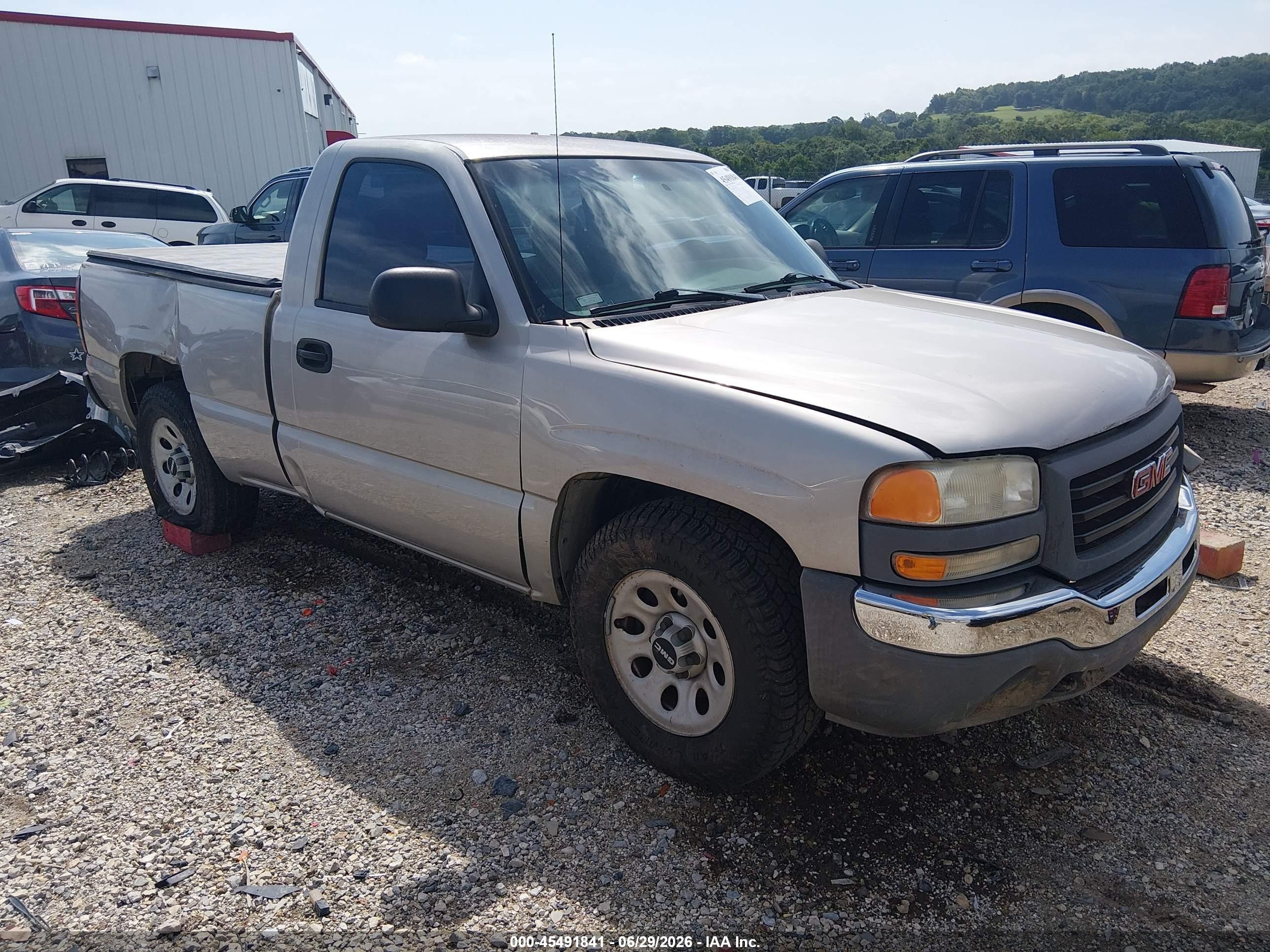 2006 Gmc Sierra 1500 Work Truck Gold vin: 3GTEC14X16G161259