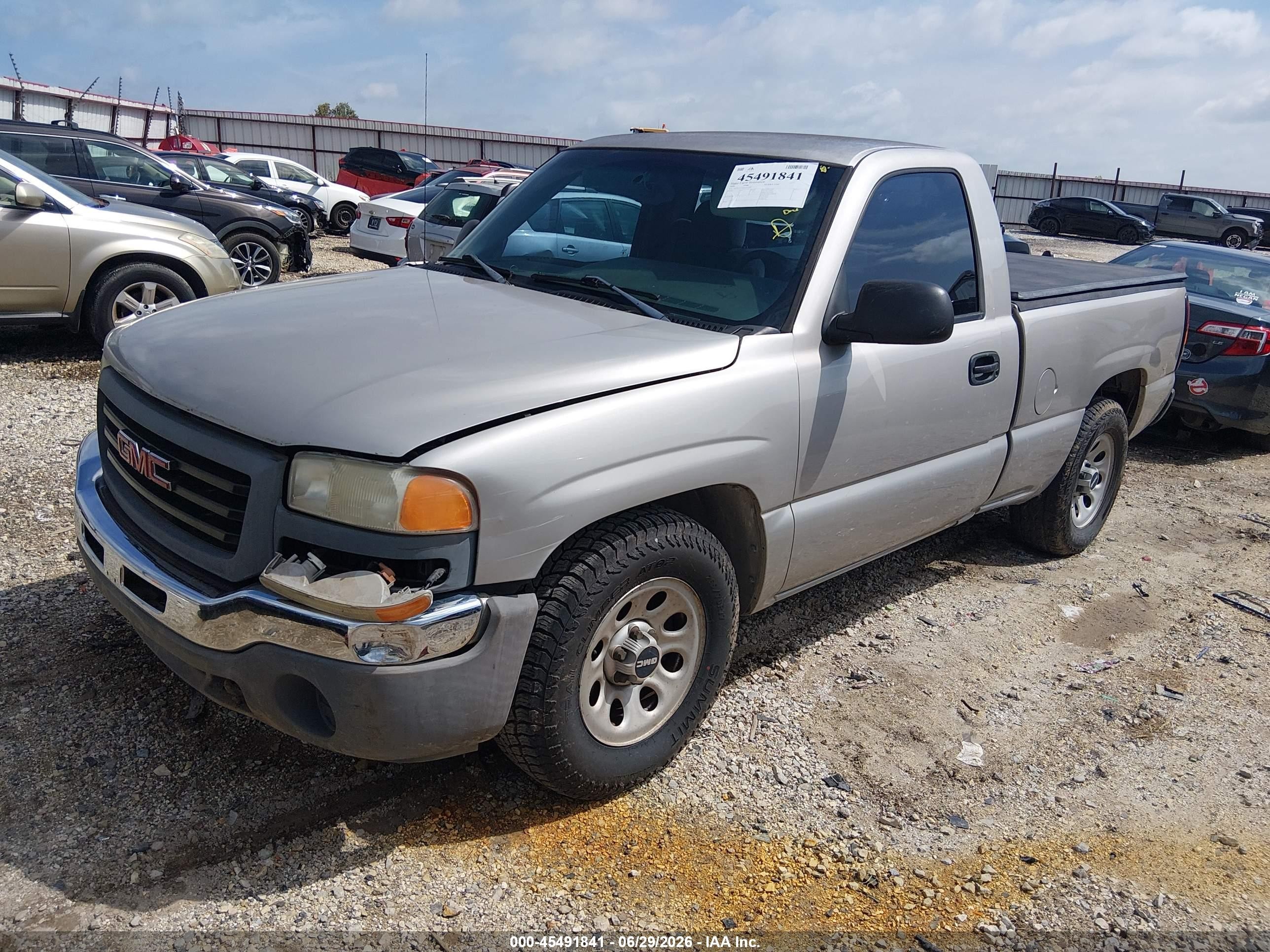 2006 Gmc Sierra 1500 Work Truck Gold vin: 3GTEC14X16G161259