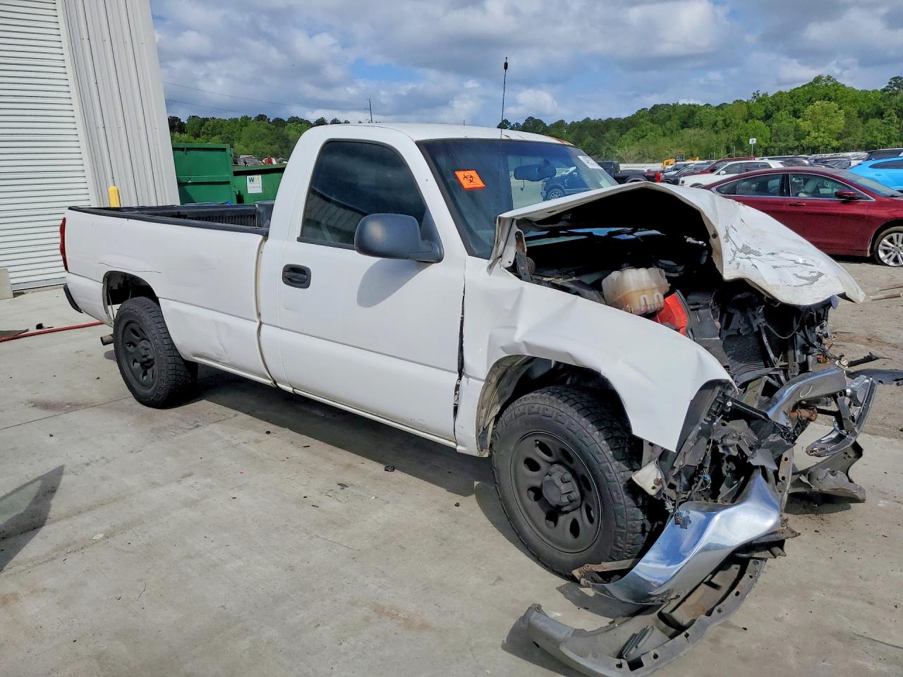 2007 Gmc New Sierra C1500 Classic White vin: 3GTEC14X27G201656