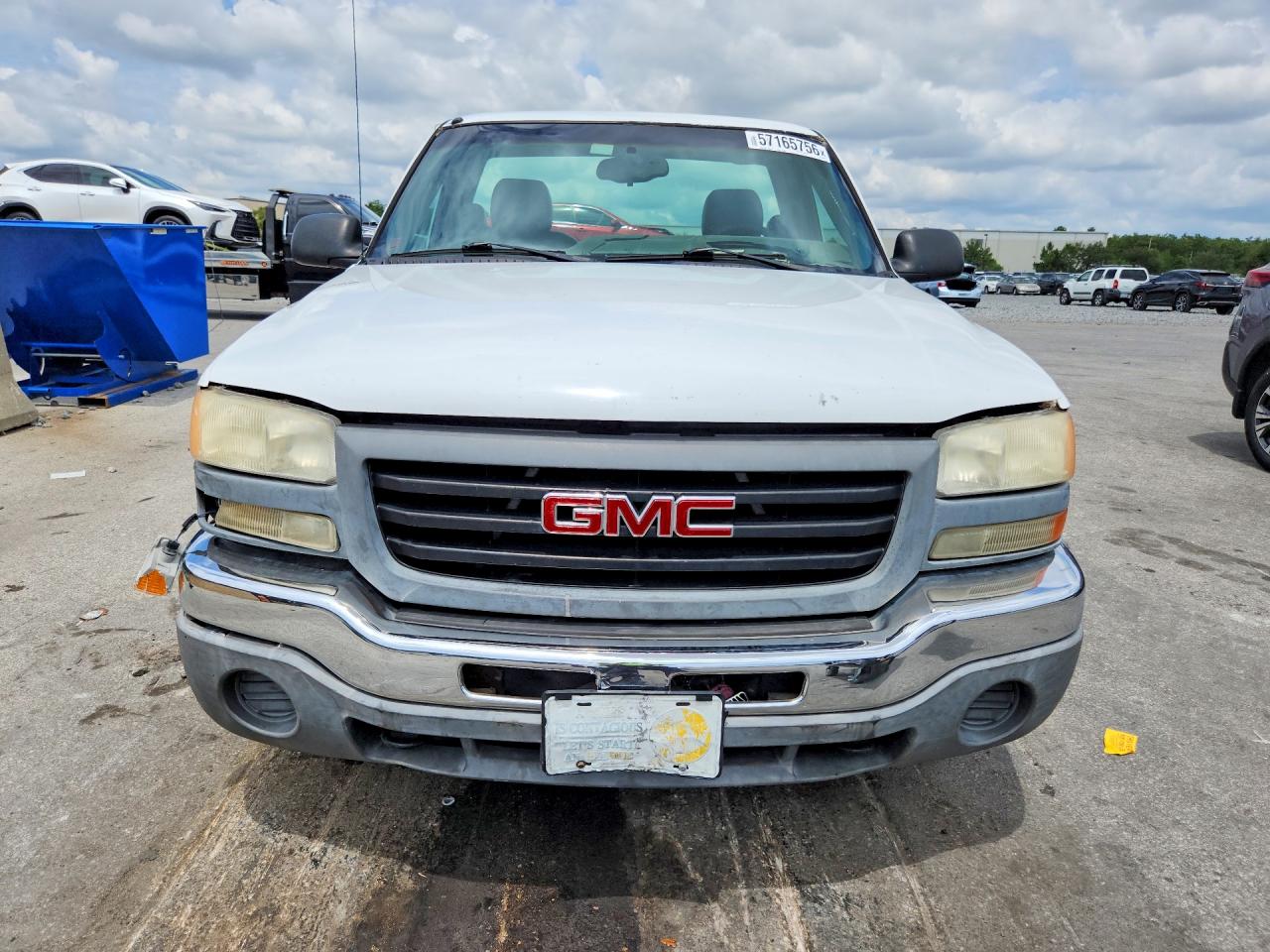 2007 Gmc New Sierra C1500 Classic White vin: 3GTEC14X27G208333
