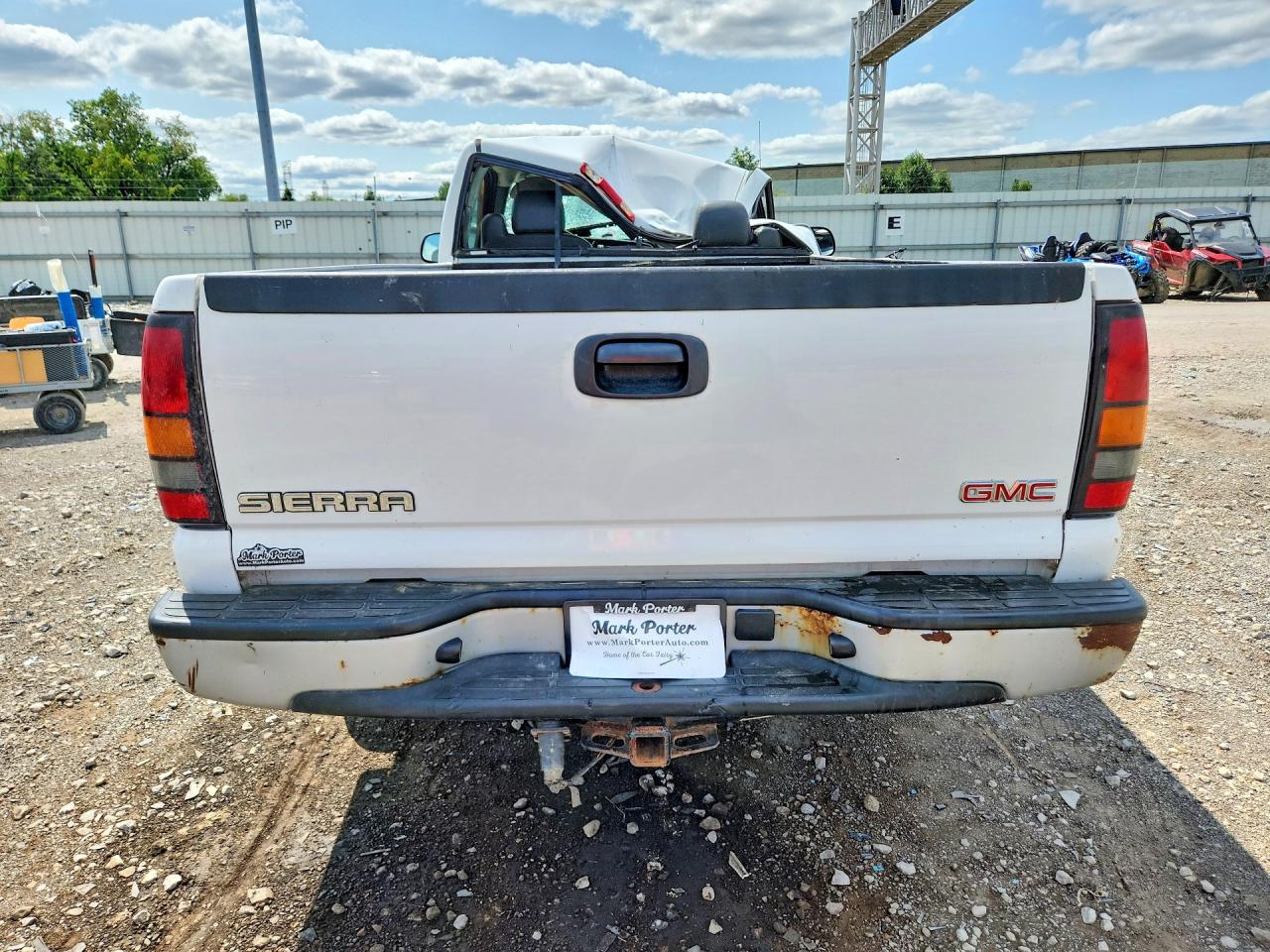 2007 Gmc New Sierra C1500 Classic White vin: 3GTEC14X47G167719