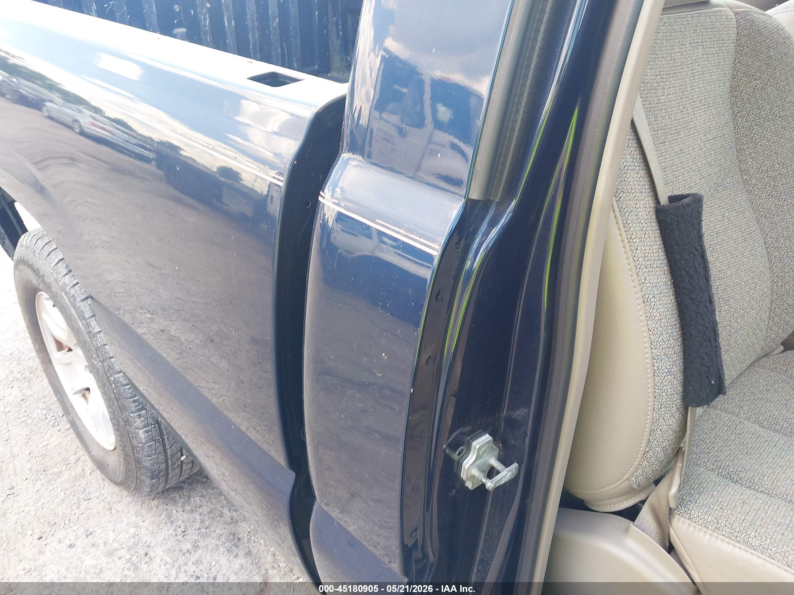 2007 Gmc Sierra 1500 Classic Work Dark Blue vin: 3GTEC14X47G229295
