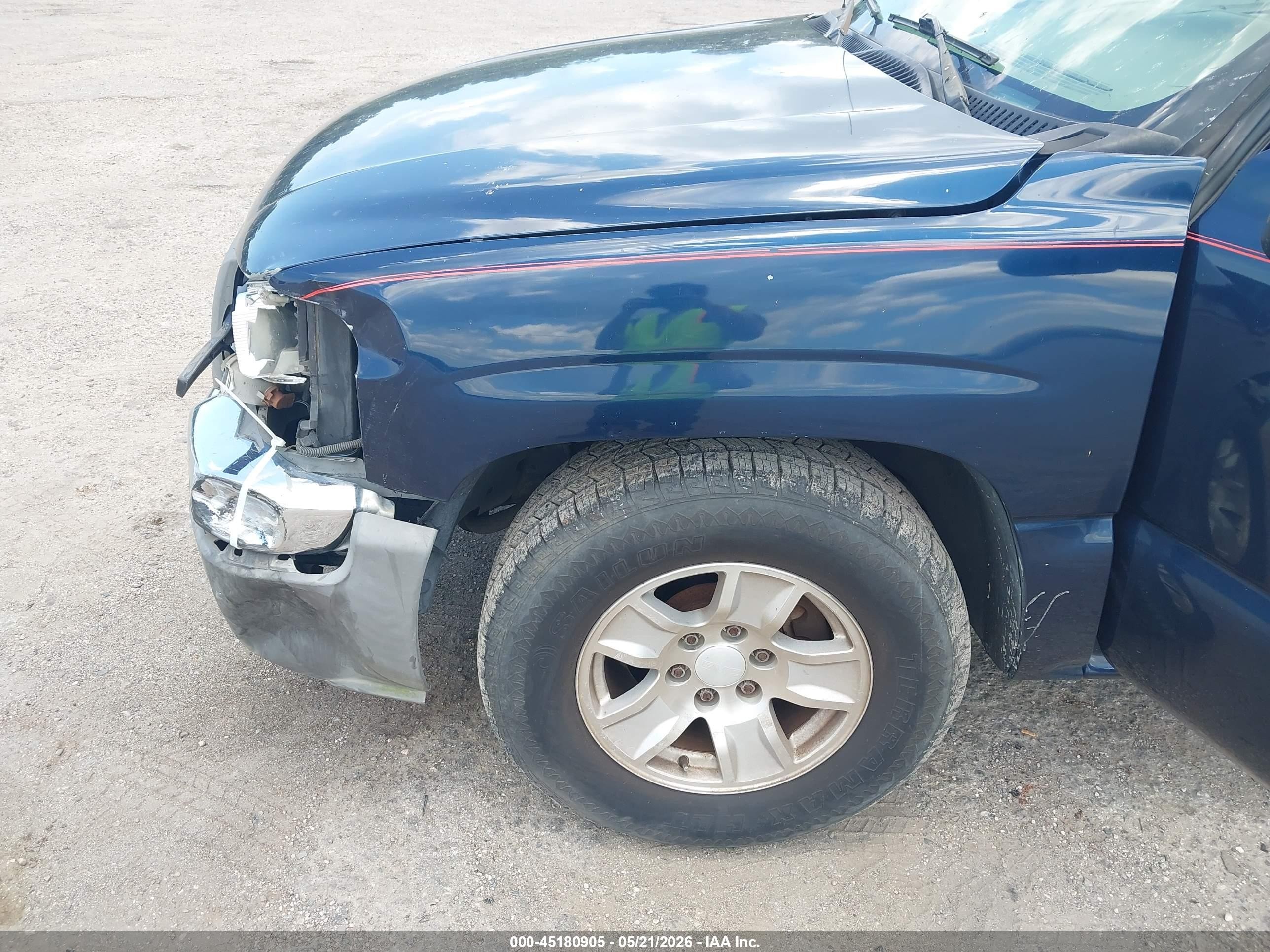 2007 Gmc Sierra 1500 Classic Work Dark Blue vin: 3GTEC14X47G229295