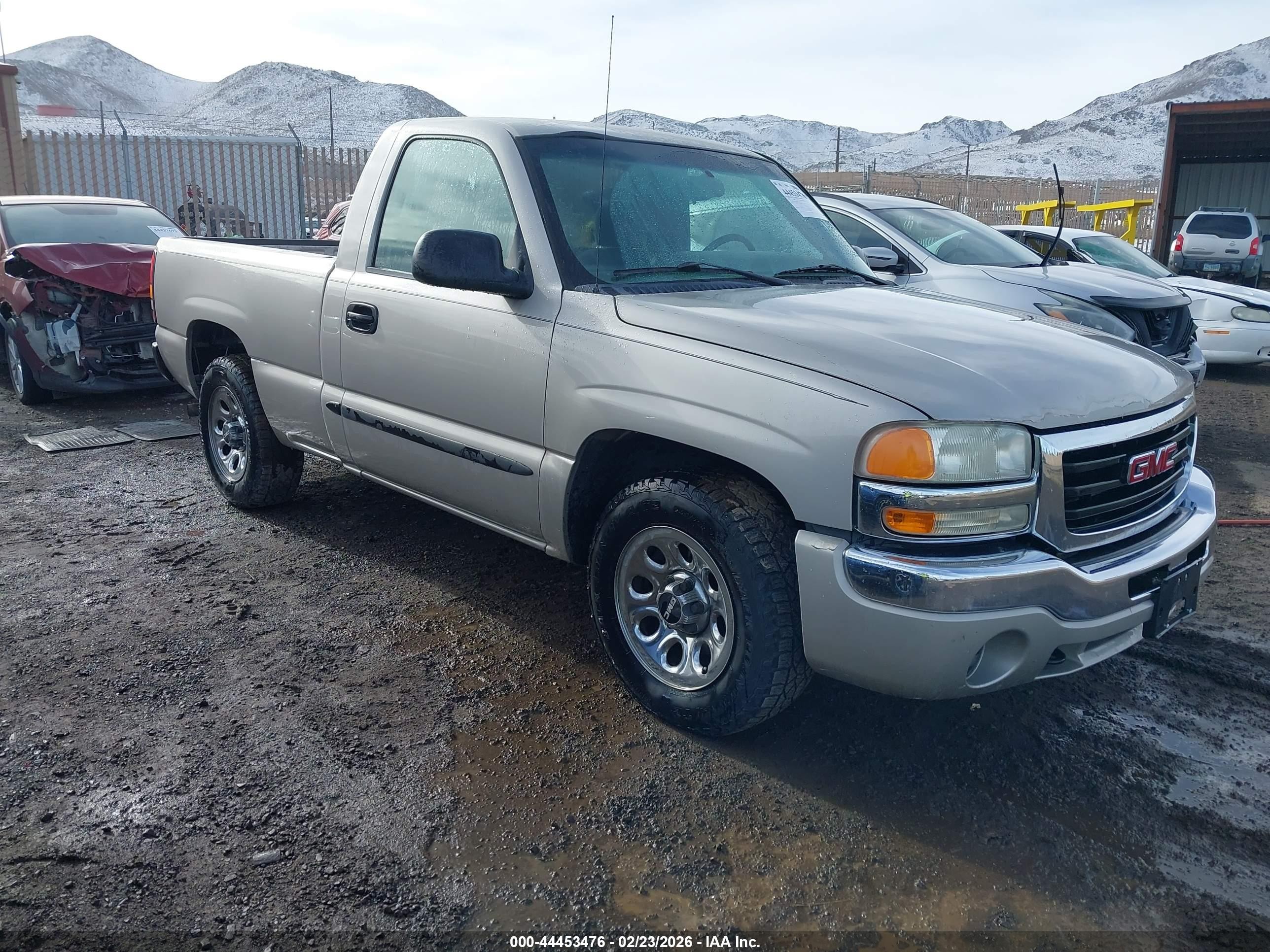 2007 Gmc Sierra 1500 Classic Sl Silver vin: 3GTEC14X57G234005