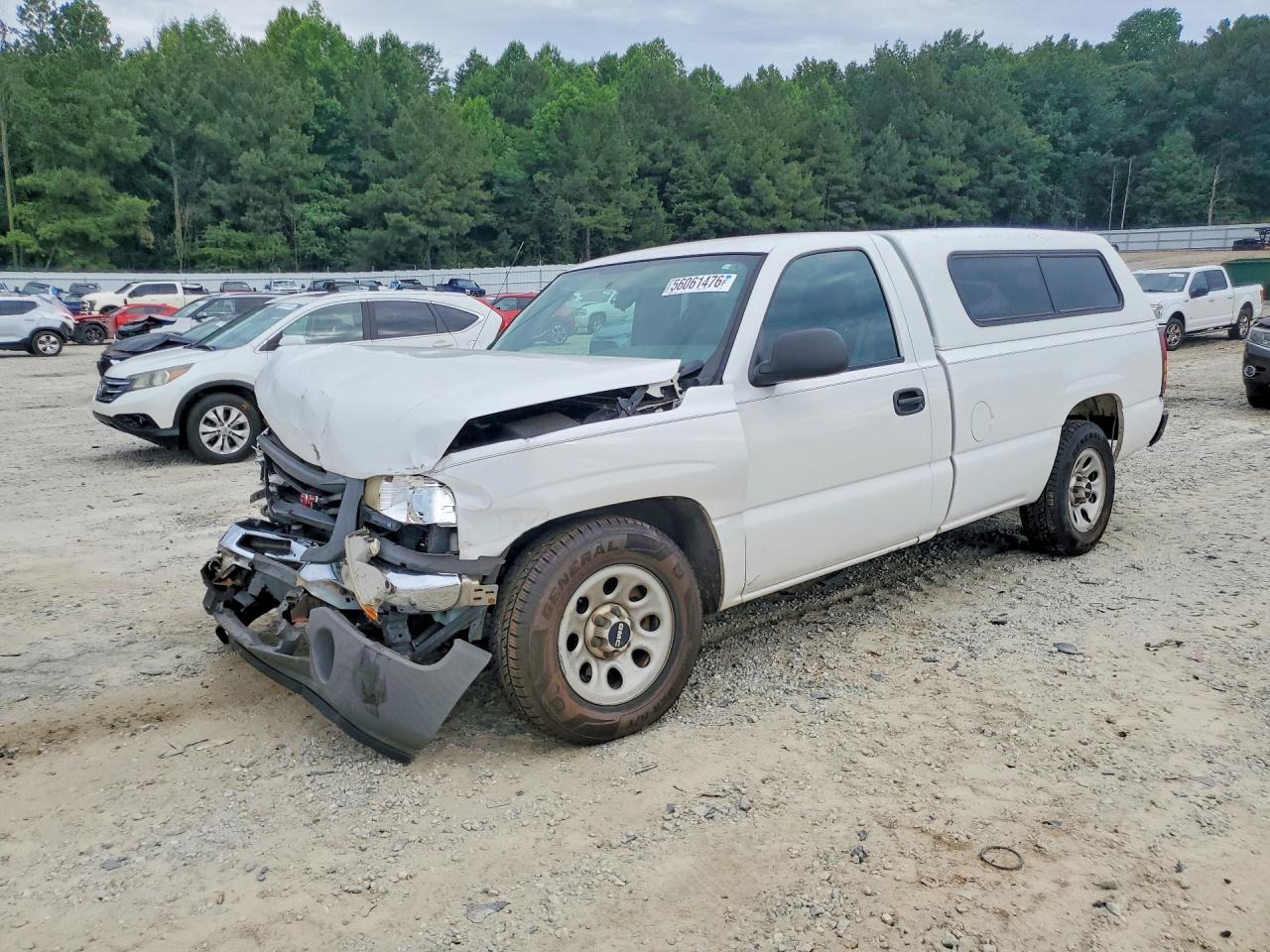 2006 Gmc New Sierra C1500 White vin: 3GTEC14X66G178512