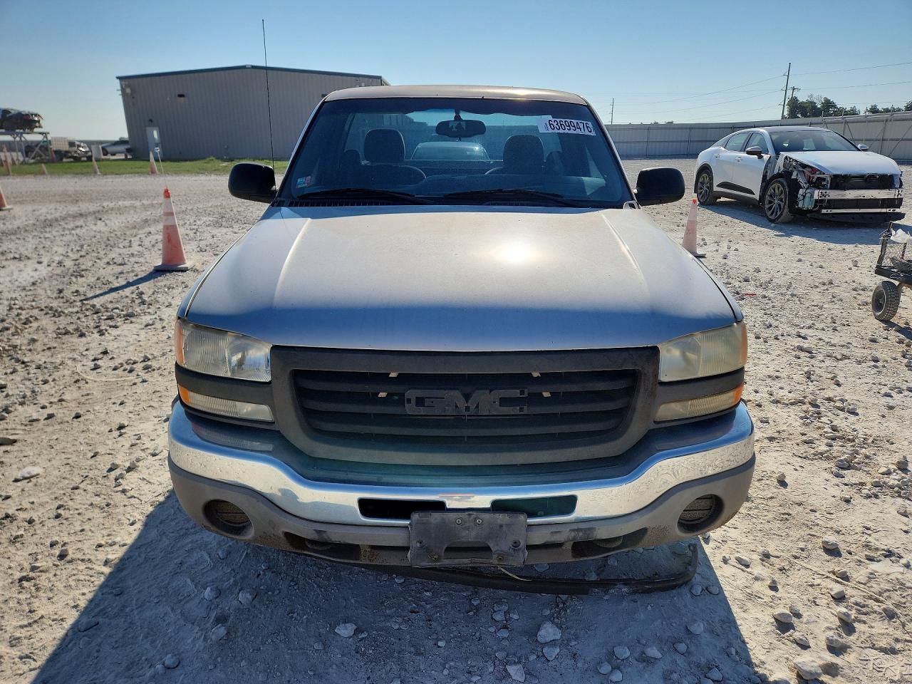 2007 Gmc Sierra C1500 Silver vin: 3GTEC14X67G160531