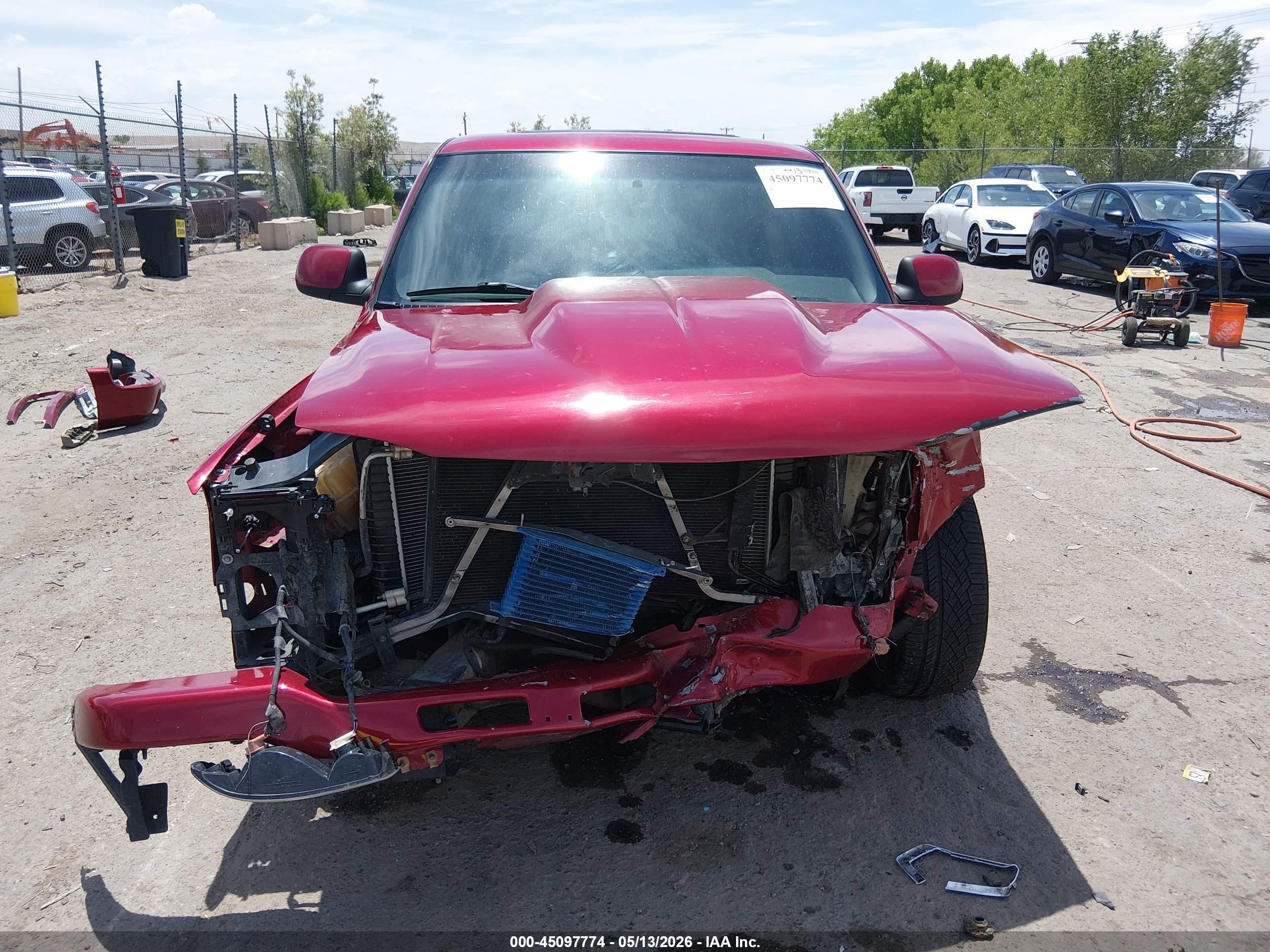 2006 Gmc Sierra 1500 Work Truck Red vin: 3GTEC14X86G222252