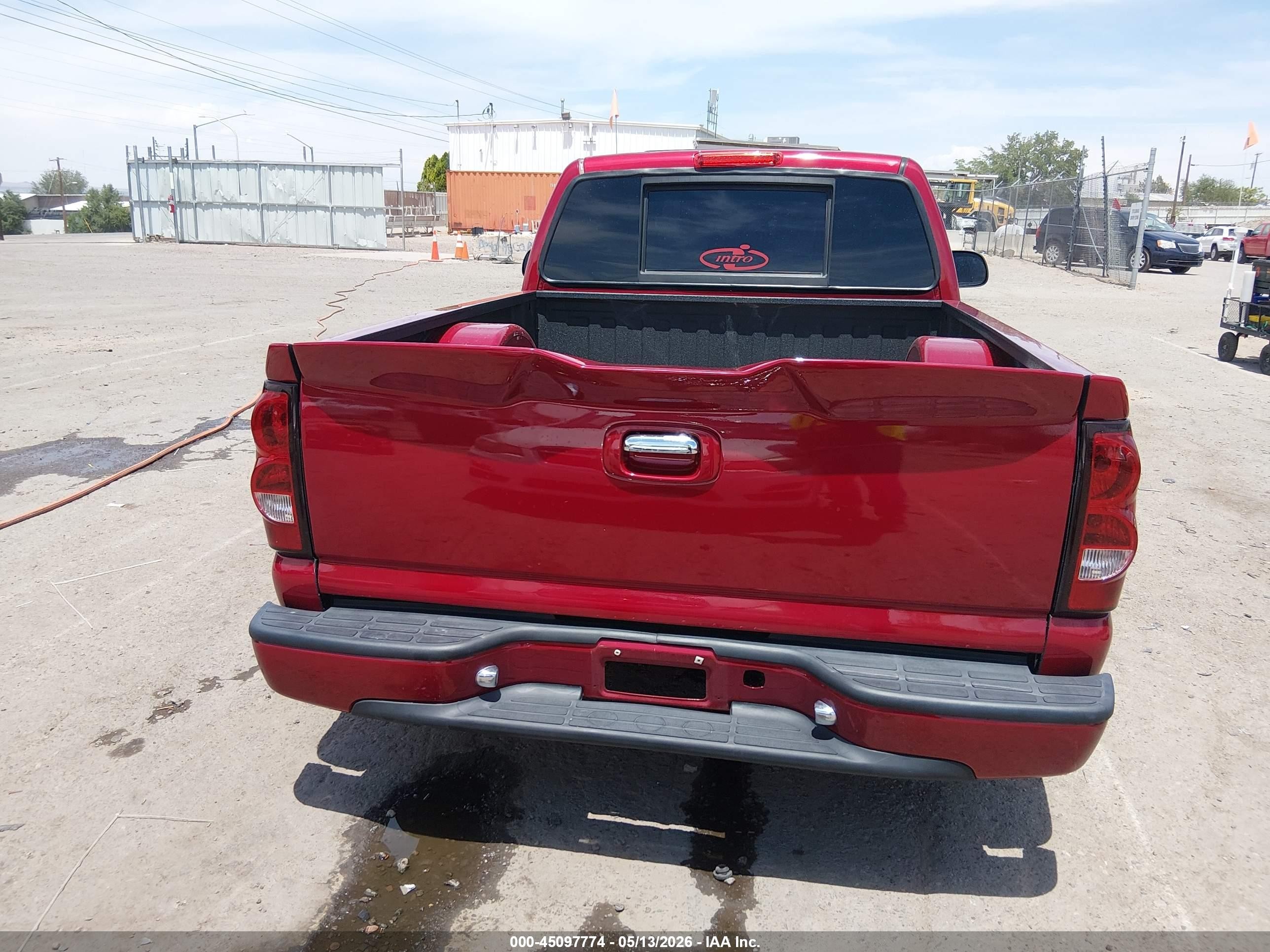 2006 Gmc Sierra 1500 Work Truck Red vin: 3GTEC14X86G222252