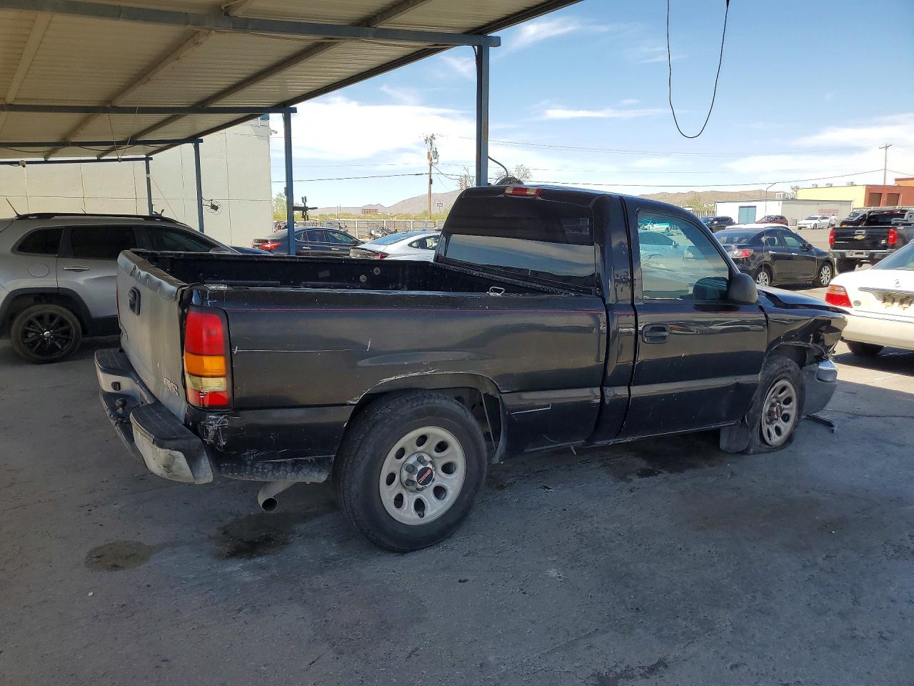 2006 Gmc New Sierra C1500 Black vin: 3GTEC14X96G217755