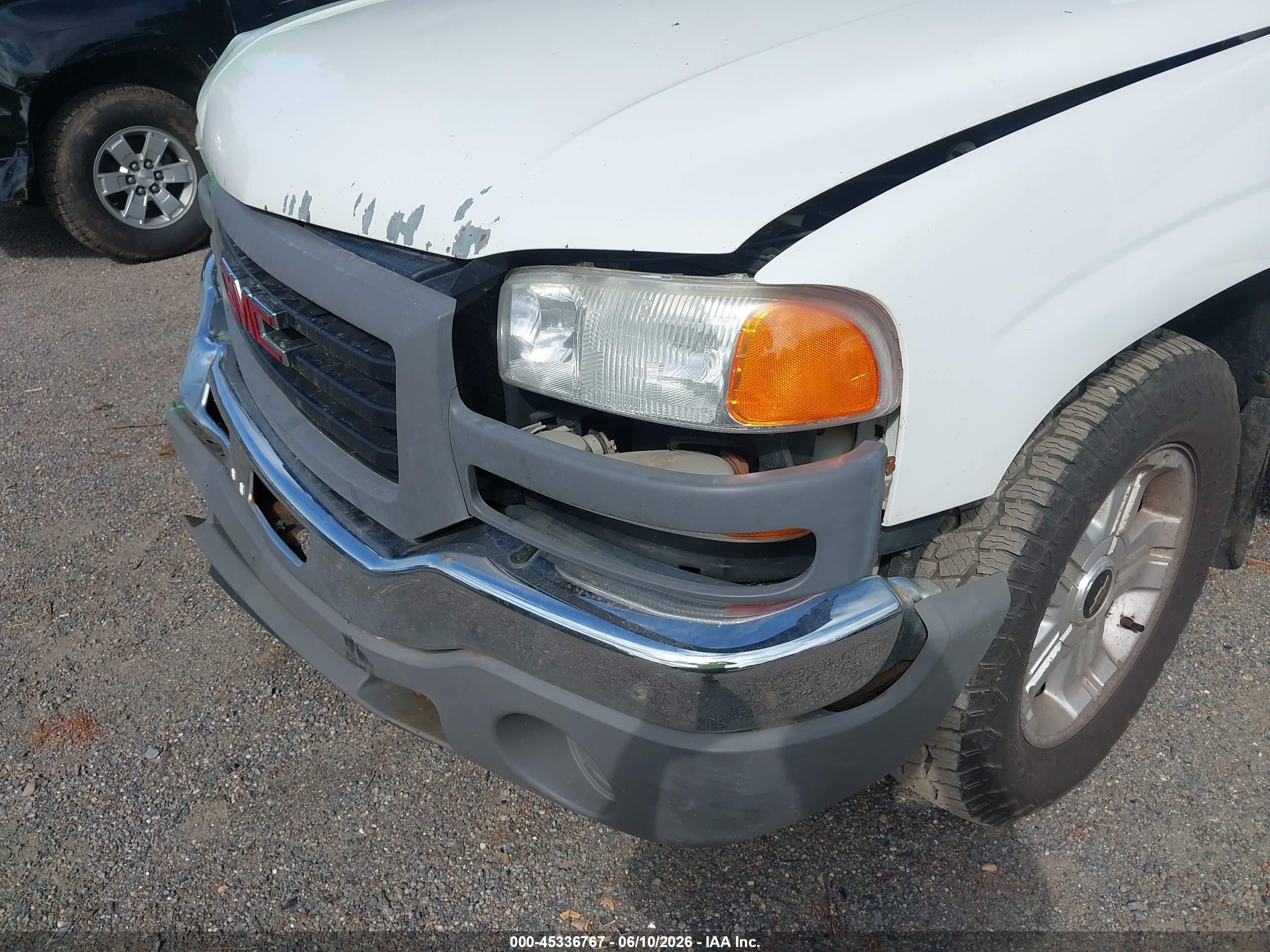 2007 Gmc Sierra 1500 Classic Work Truck White vin: 3GTEC14X97G199856