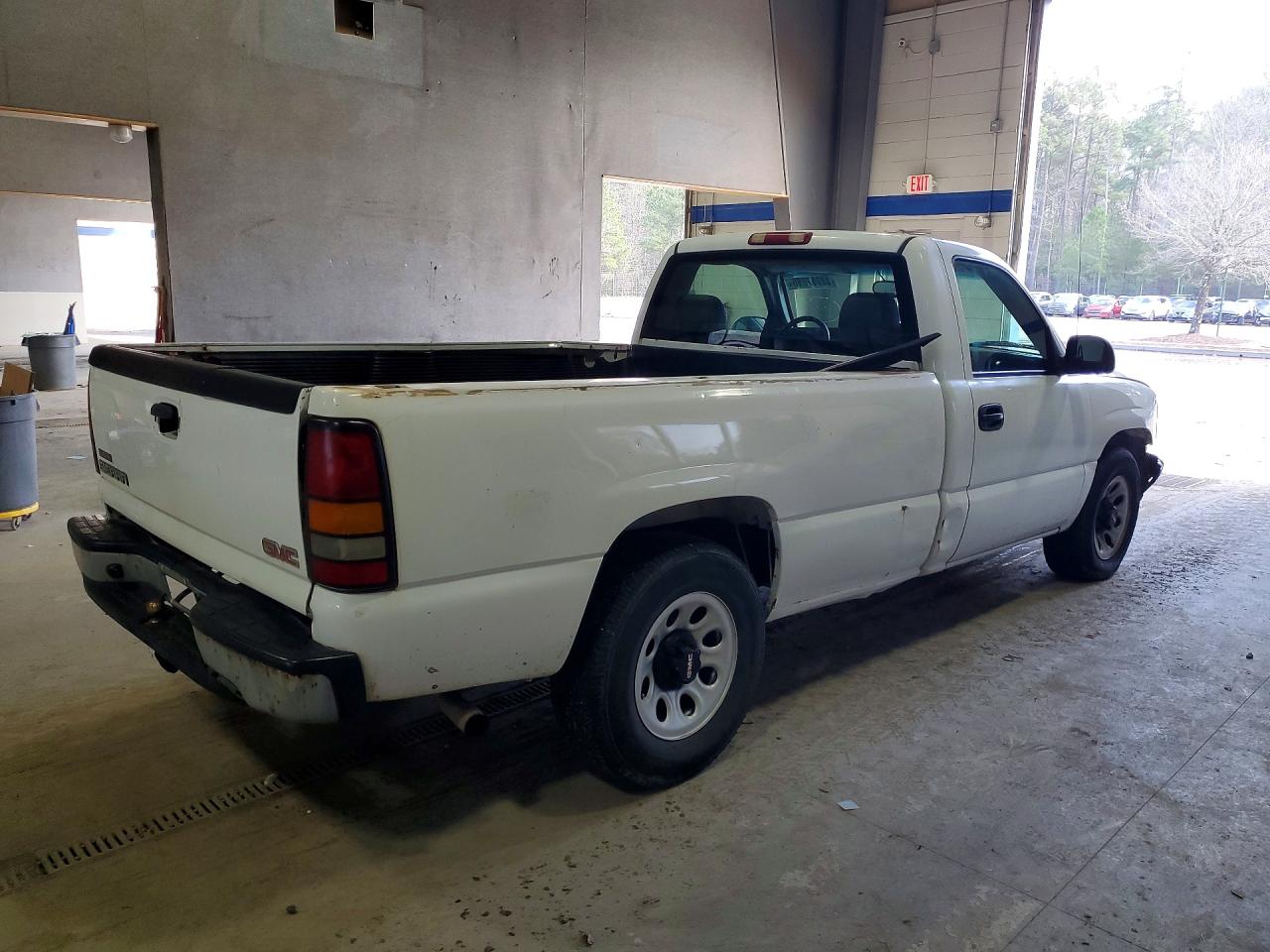 2007 Gmc New Sierra C1500 Classic Белый vin: 3GTEC14XX7G170270