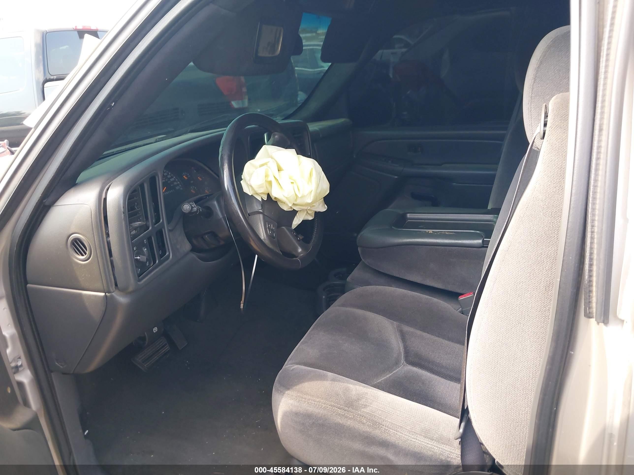 2007 Gmc Sierra 1500 Classic Sle1 Silver vin: 3GTEC14Z27G208527