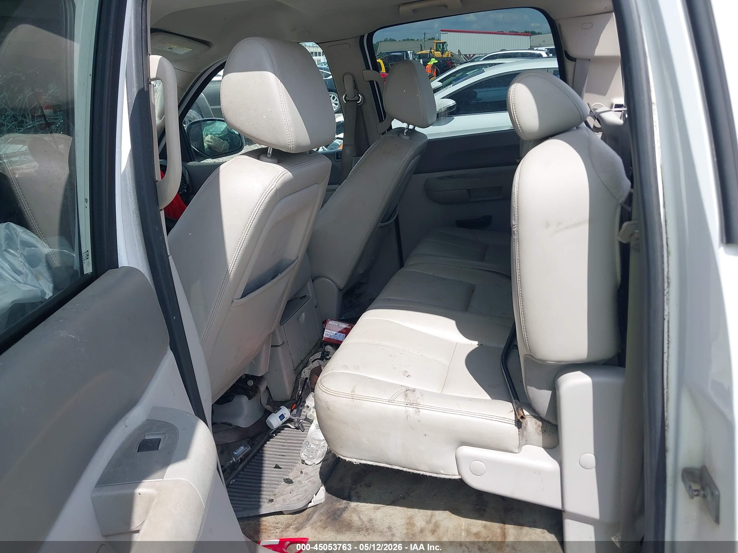 2009 Gmc Sierra 1500 Sle White vin: 3GTEC23029G255164