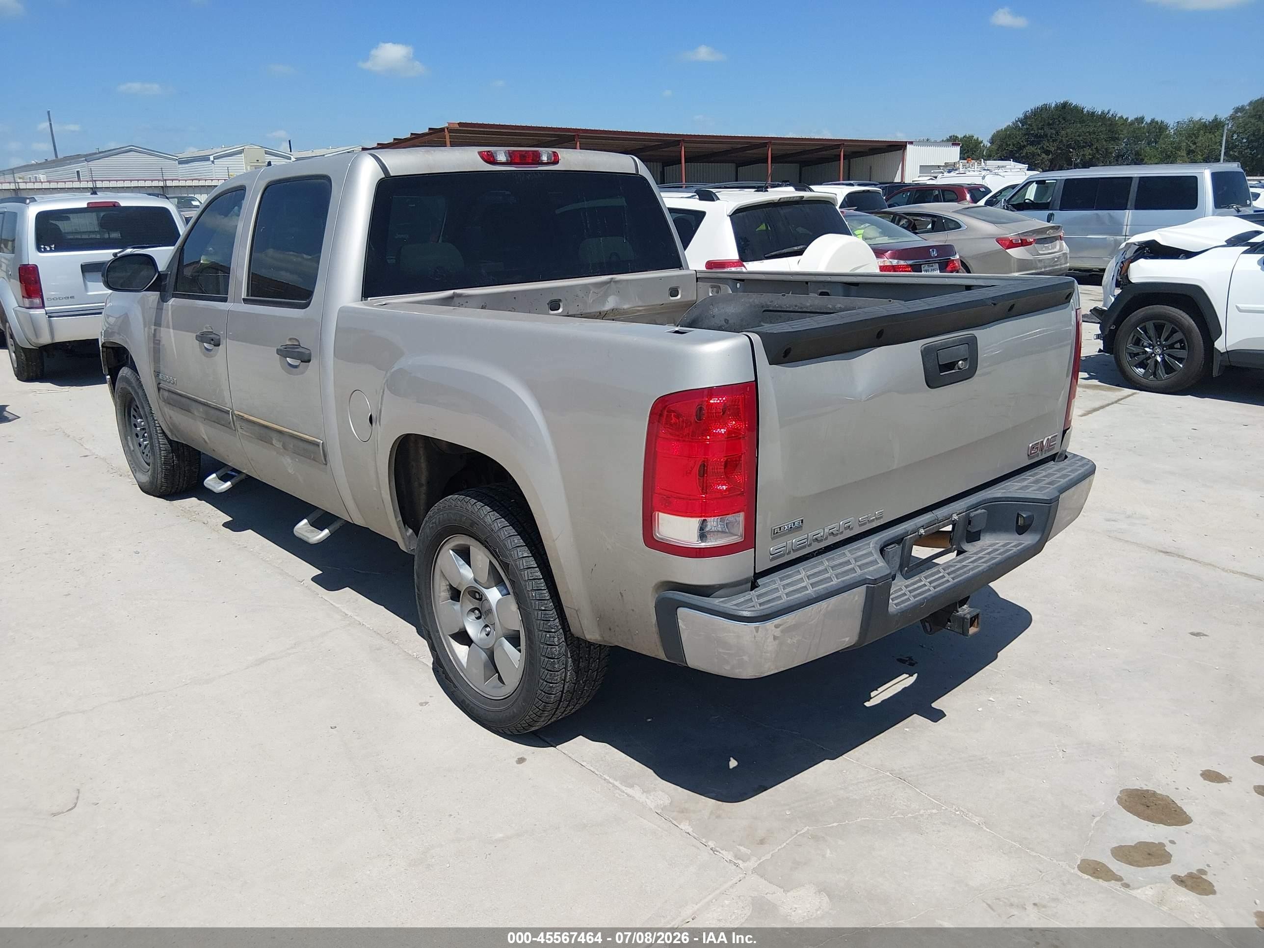 2009 Gmc Sierra 1500 Sle Золотой vin: 3GTEC23039G135339