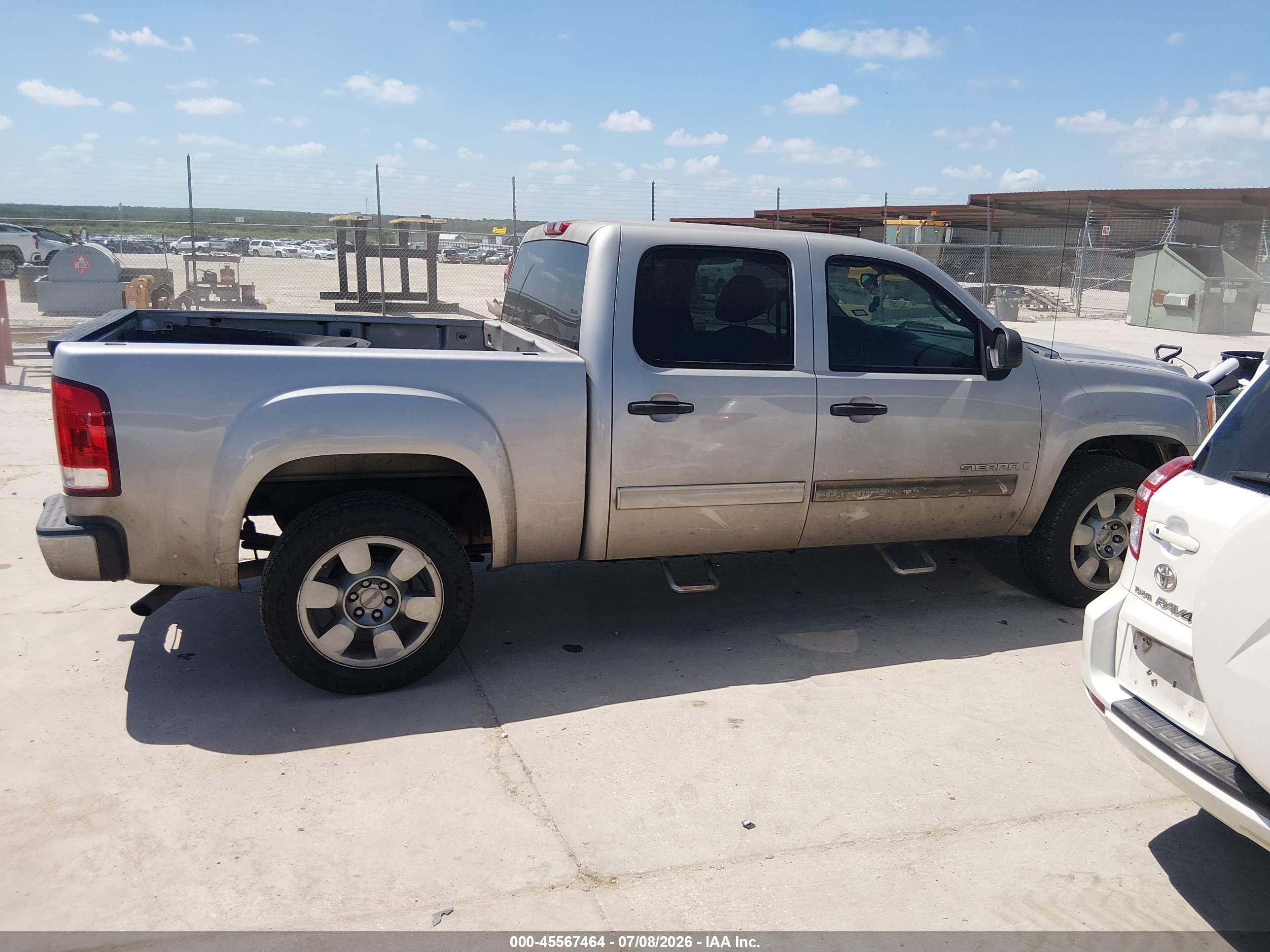 2009 Gmc Sierra 1500 Sle Золотой vin: 3GTEC23039G135339