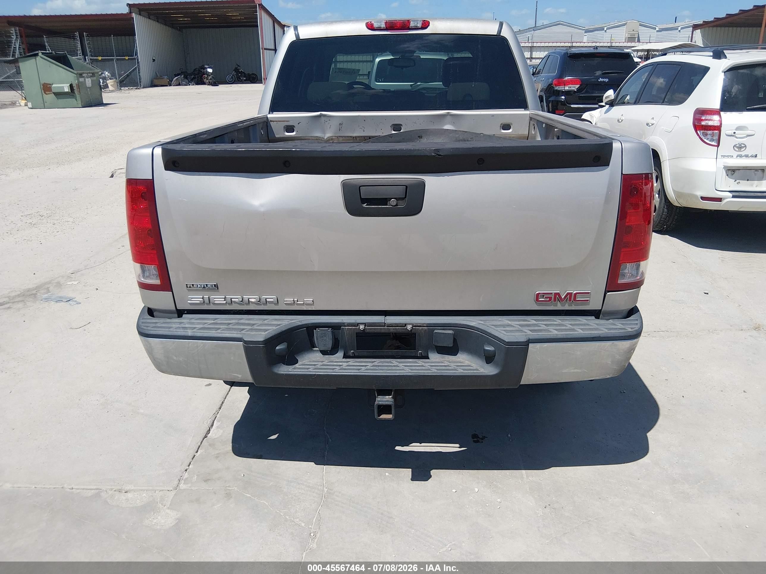 2009 Gmc Sierra 1500 Sle Золотой vin: 3GTEC23039G135339