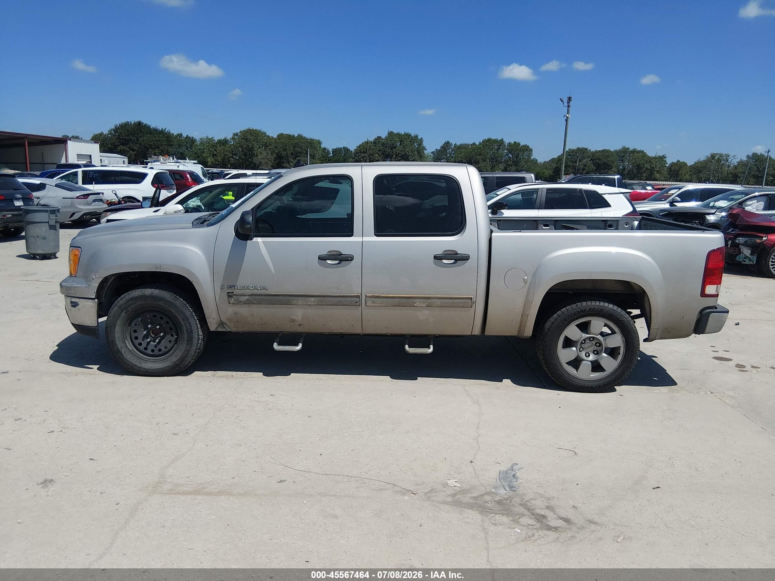 2009 Gmc Sierra 1500 Sle Золотой vin: 3GTEC23039G135339