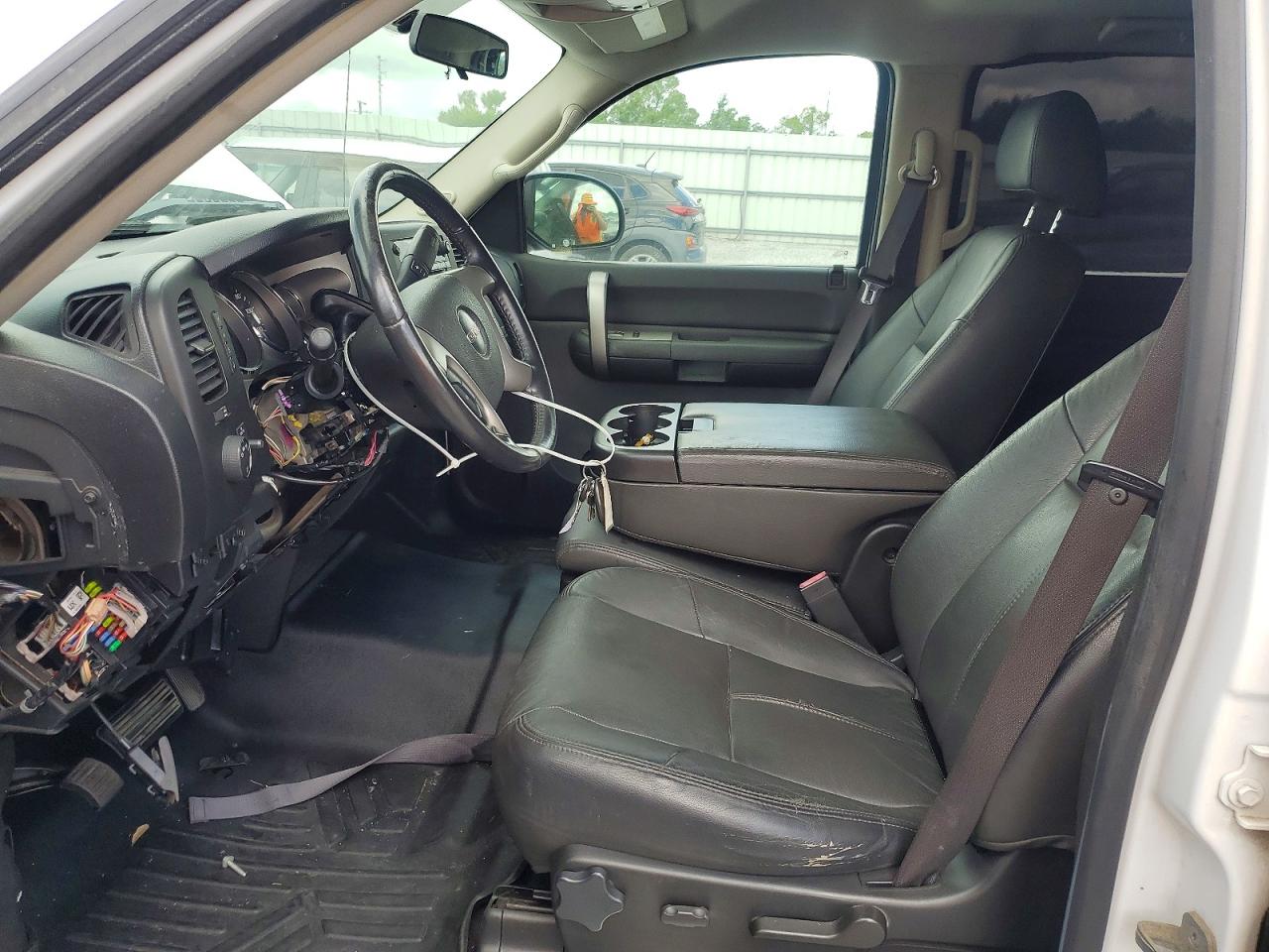 2009 Gmc Sierra C1500 Sle White vin: 3GTEC23039G268554