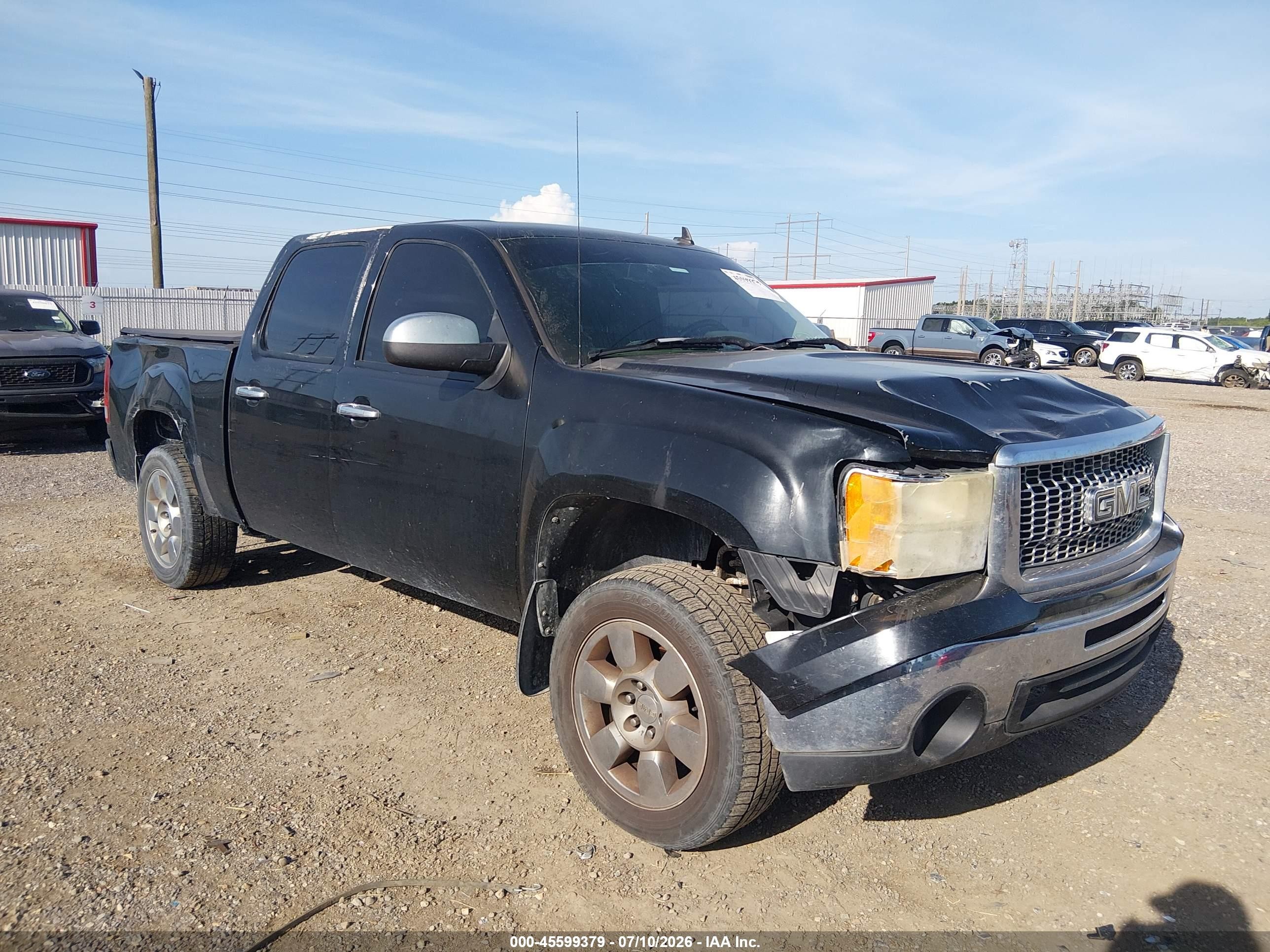 2009 Gmc Sierra 1500 Sle Black vin: 3GTEC23059G272055