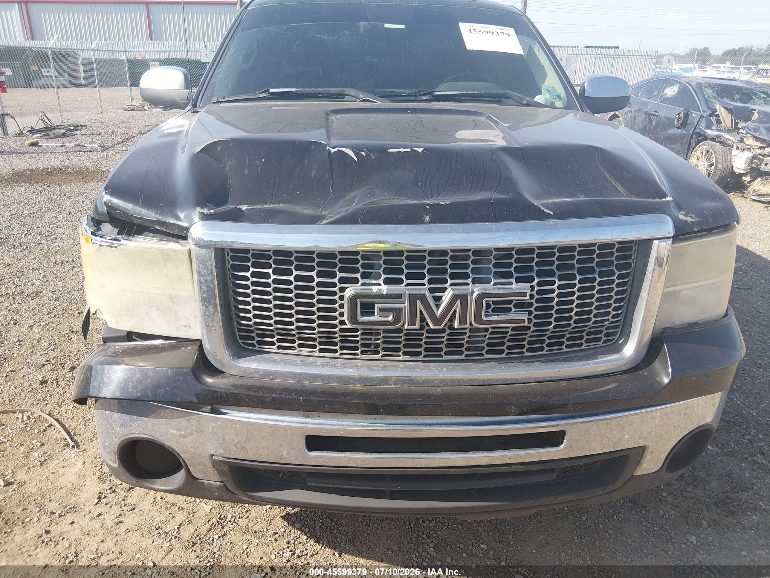 2009 Gmc Sierra 1500 Sle Black vin: 3GTEC23059G272055