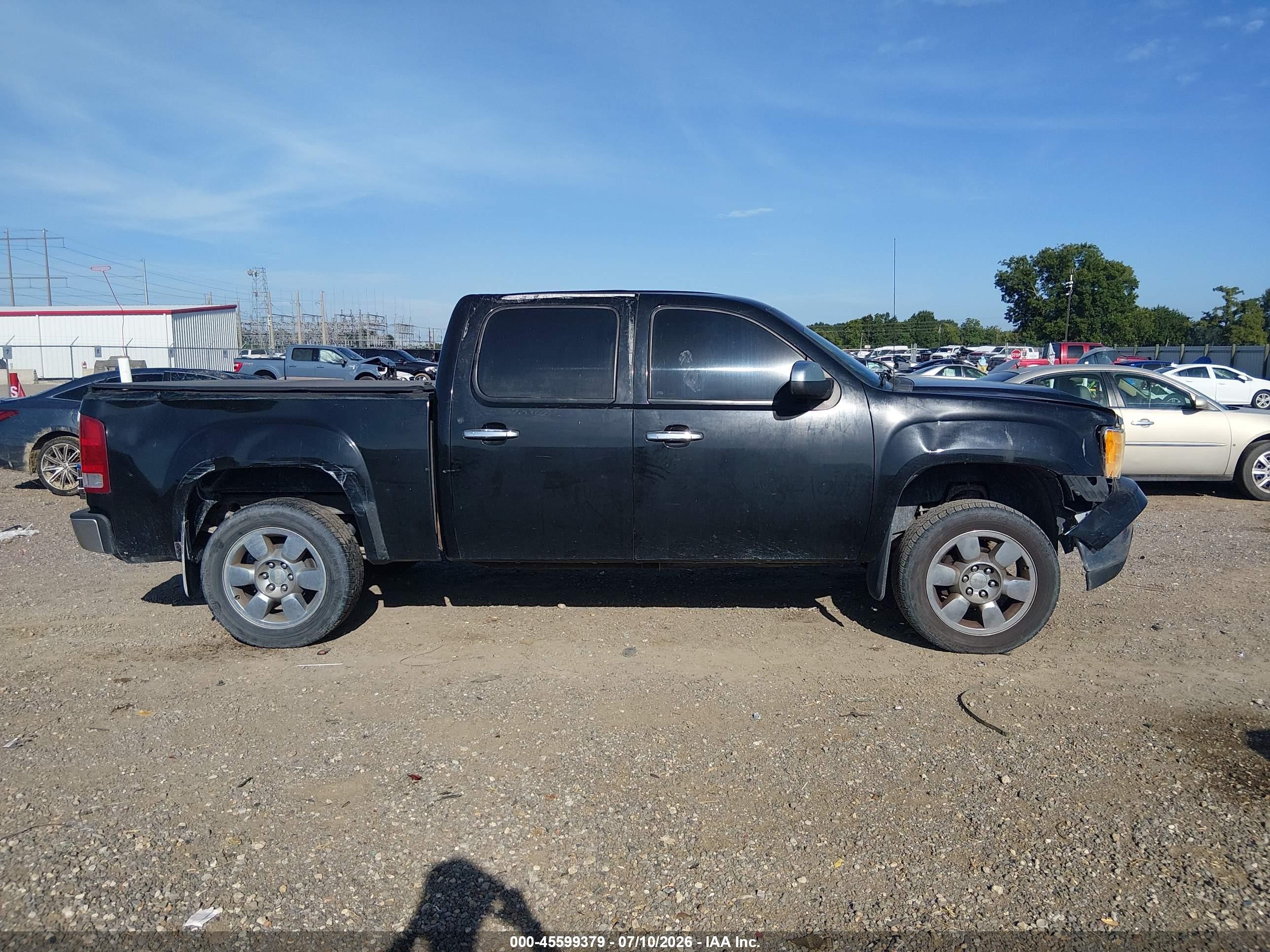 2009 Gmc Sierra 1500 Sle Black vin: 3GTEC23059G272055