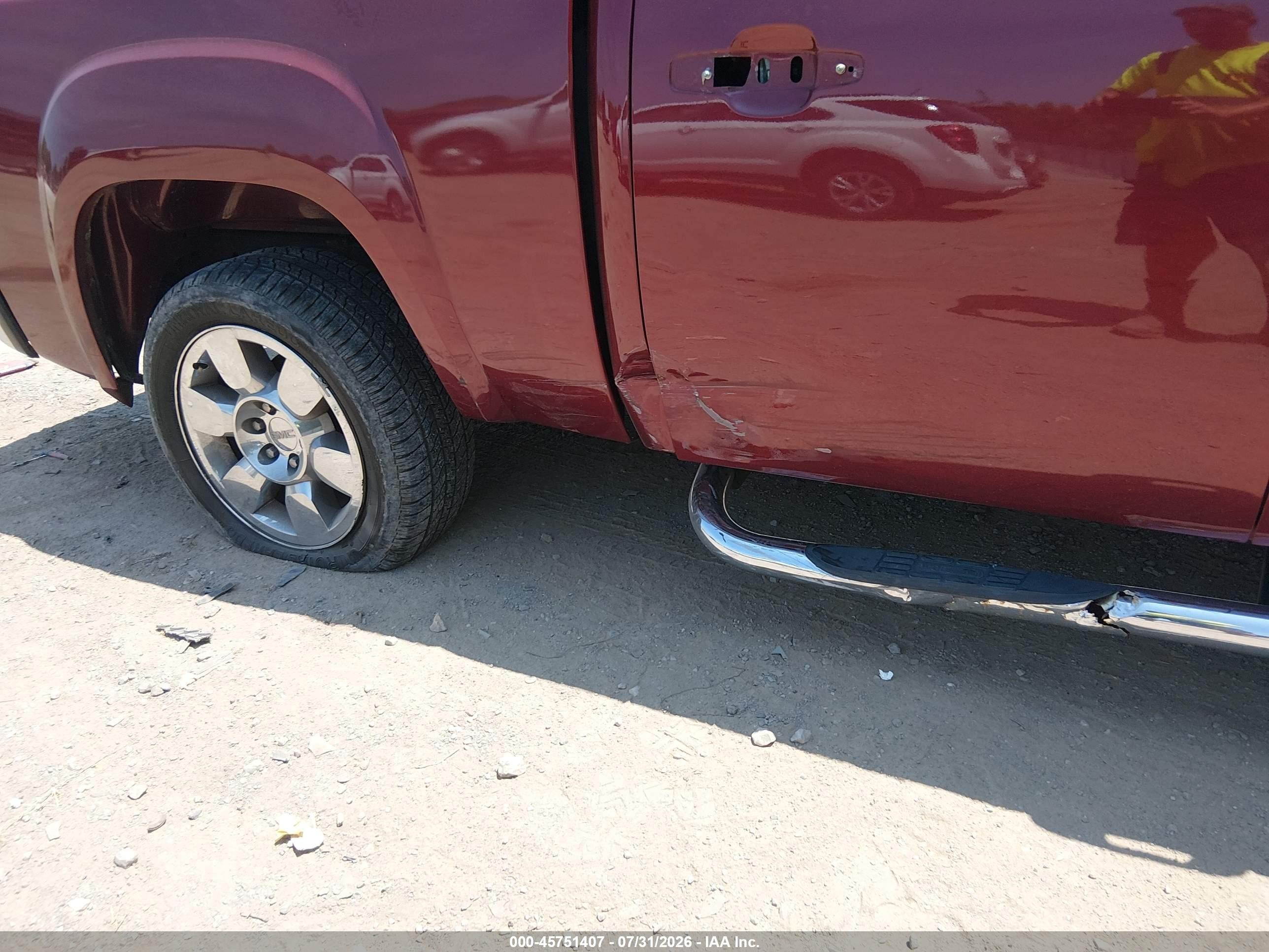 2009 Gmc Sierra 1500 Sle Темно-бордовый vin: 3GTEC23069G217646