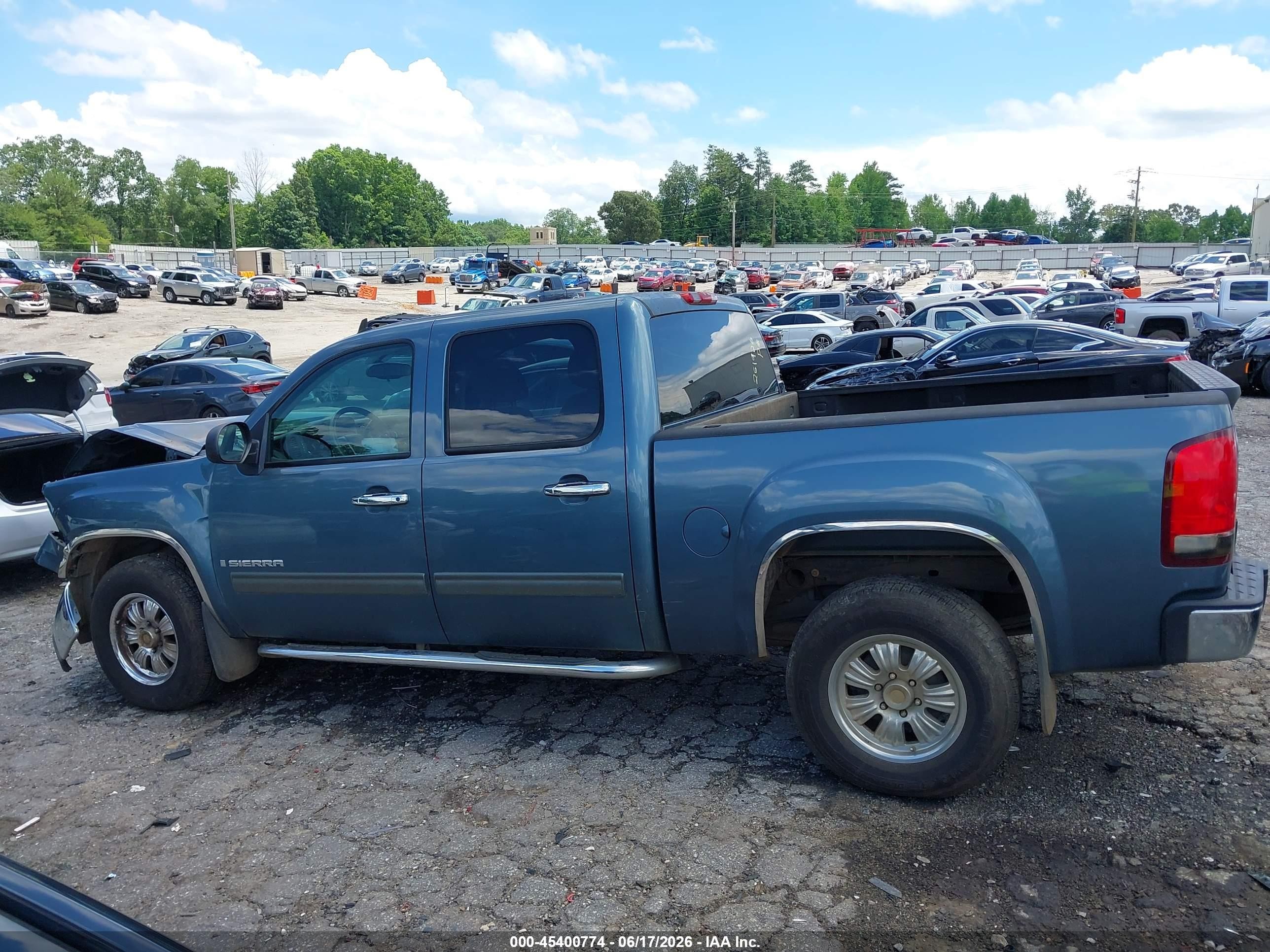 2009 Gmc Sierra 1500 Sle Dark Blue vin: 3GTEC23079G202699
