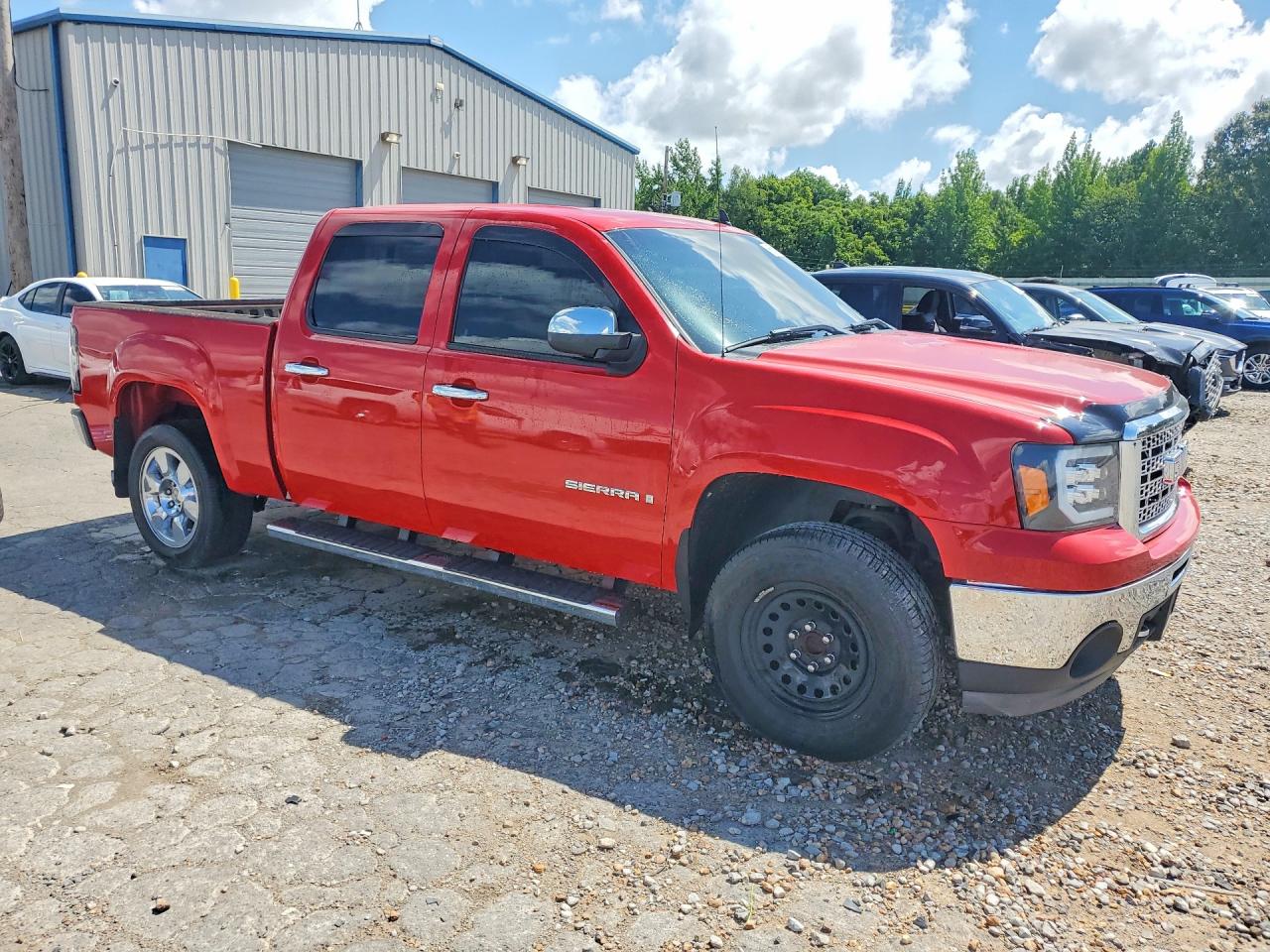 2009 Gmc Sierra C1500 Sle Red vin: 3GTEC23079G259954