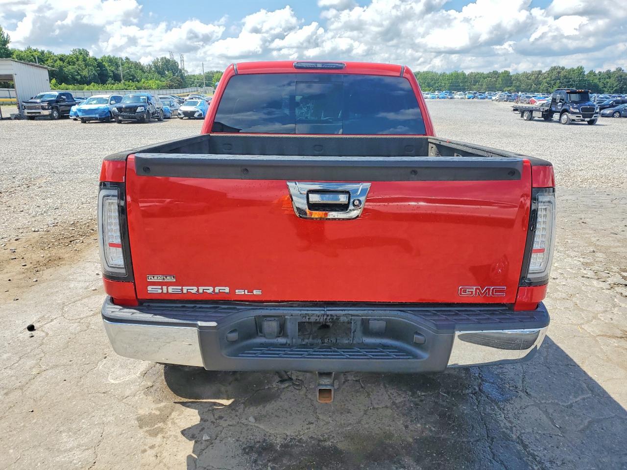 2009 Gmc Sierra C1500 Sle Red vin: 3GTEC23079G259954