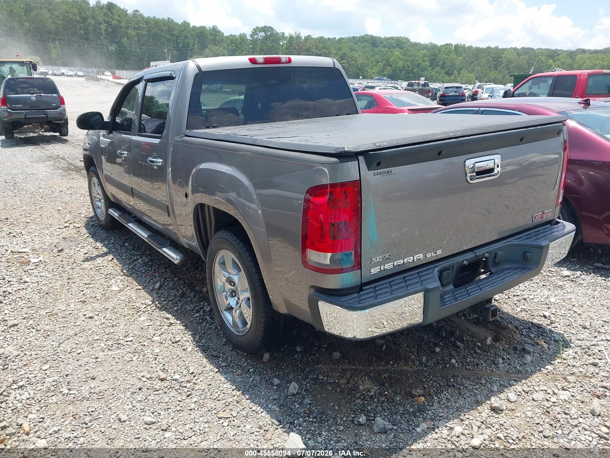 2009 Gmc Sierra 1500 Sle Gray vin: 3GTEC23099G142795