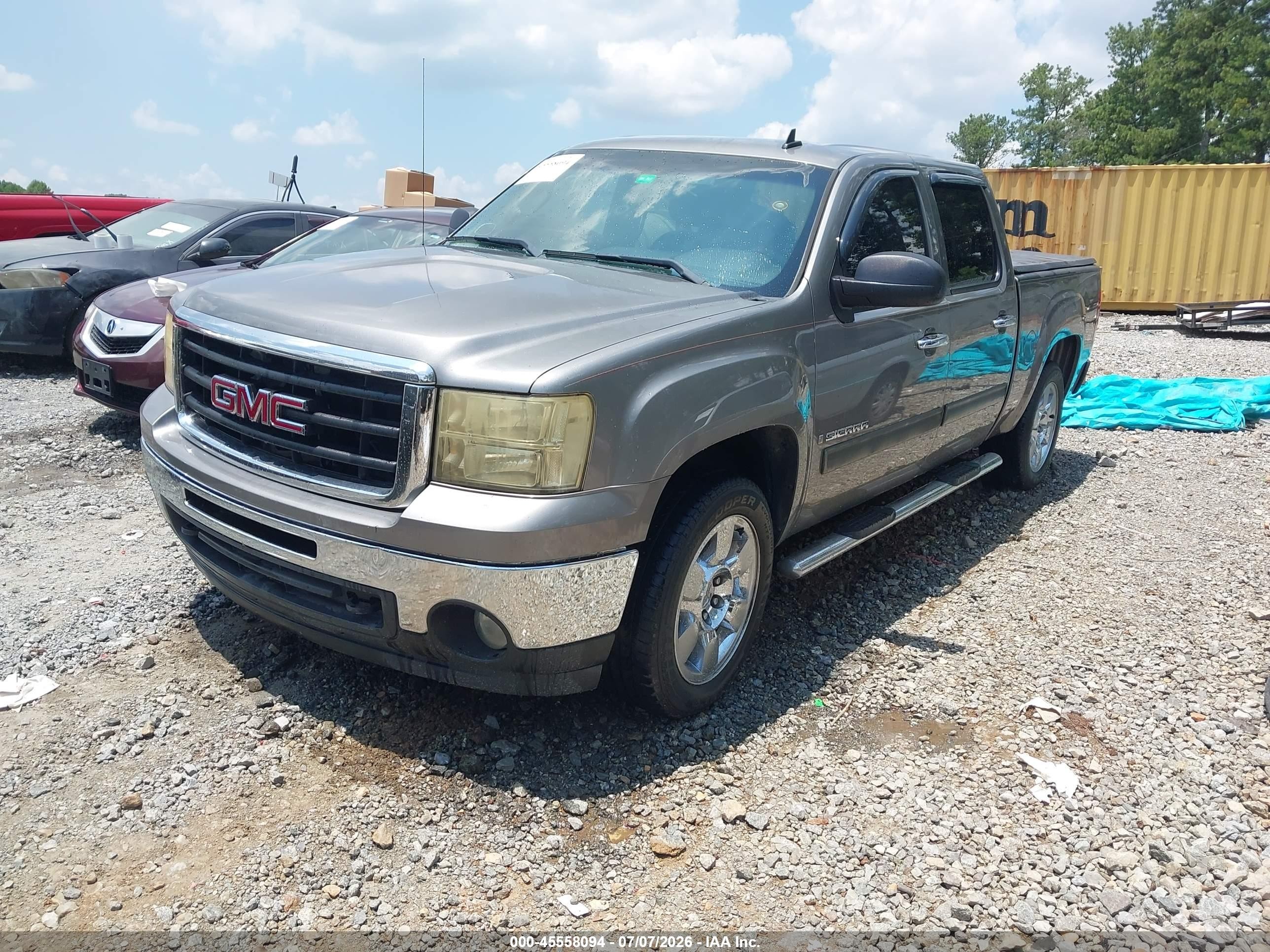 2009 Gmc Sierra 1500 Sle Gray vin: 3GTEC23099G142795