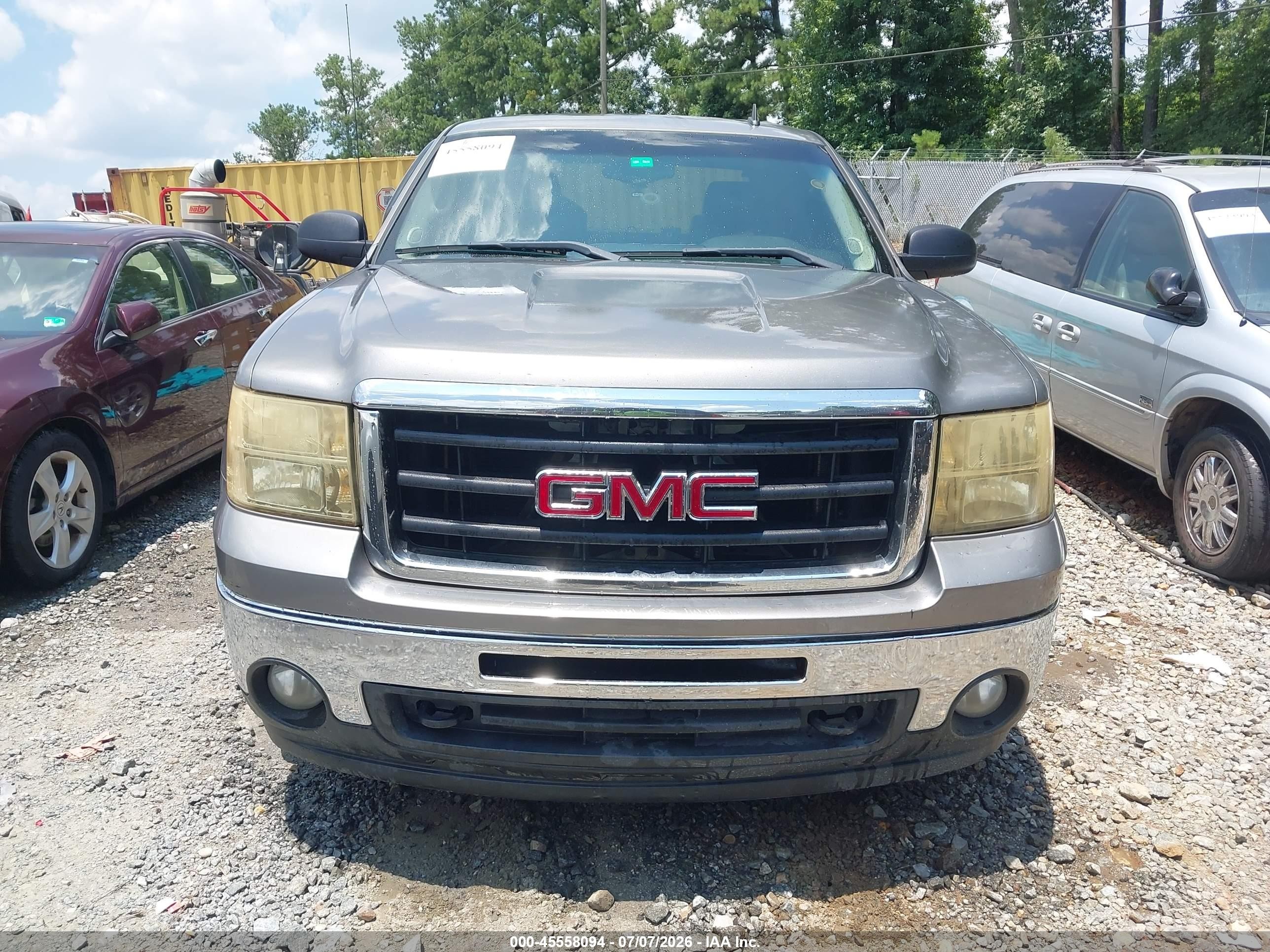 2009 Gmc Sierra 1500 Sle Gray vin: 3GTEC23099G142795