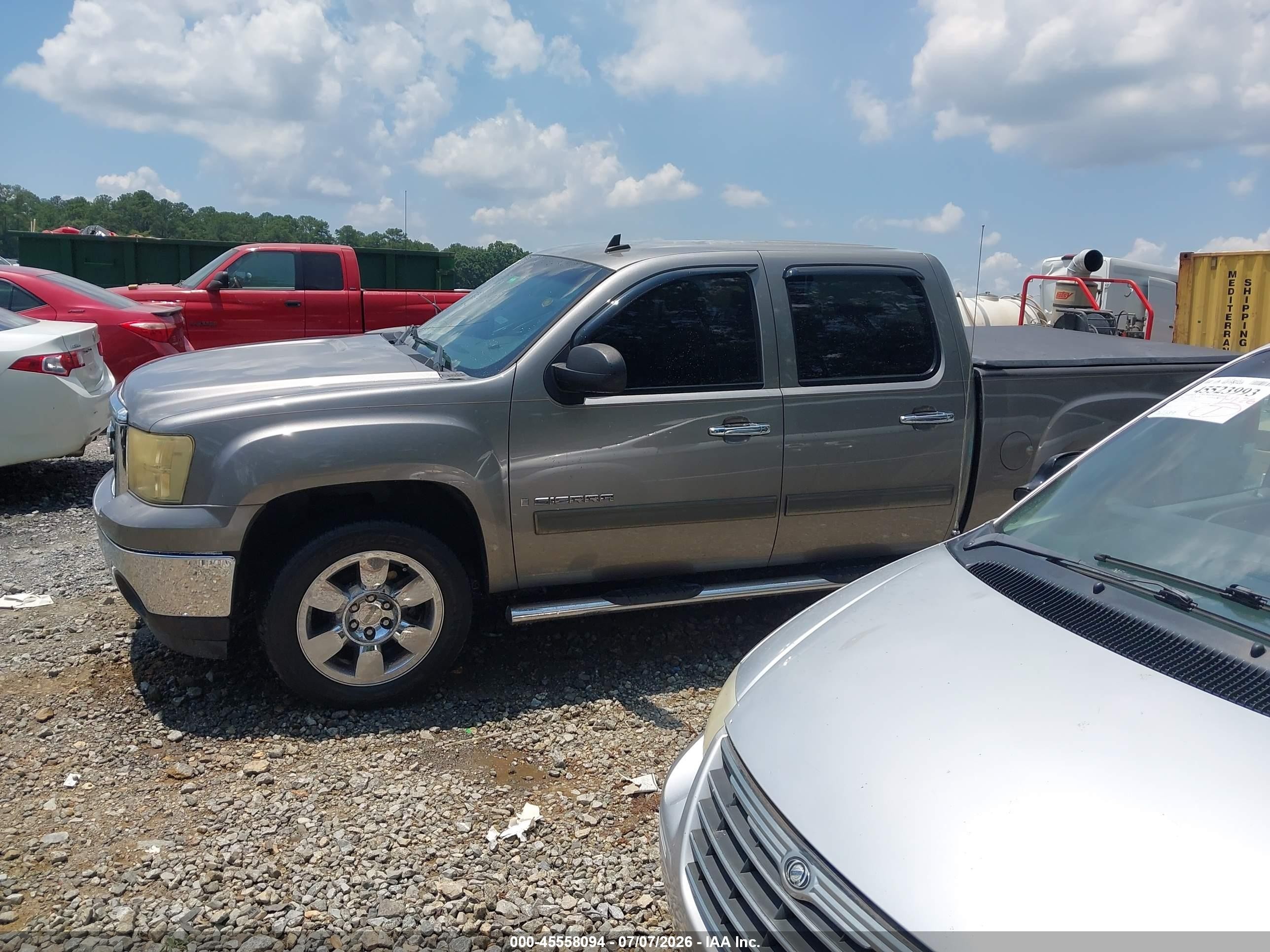 2009 Gmc Sierra 1500 Sle Gray vin: 3GTEC23099G142795
