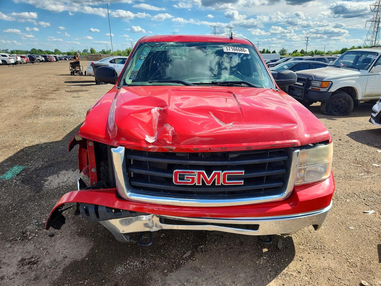 2009 Gmc Sierra C1500 Sle Red vin: 3GTEC23099G182701