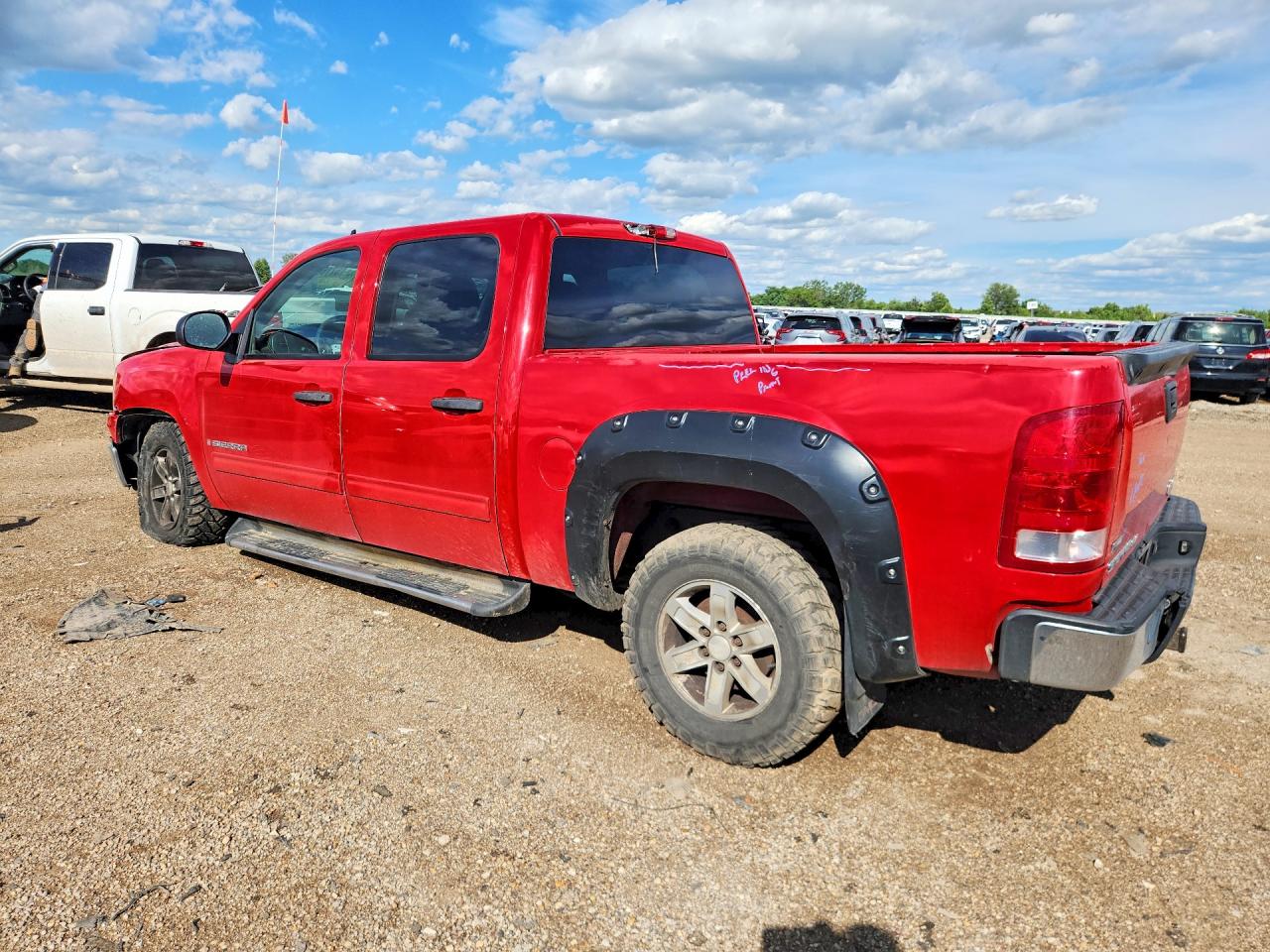 2009 Gmc Sierra C1500 Sle Red vin: 3GTEC23099G182701