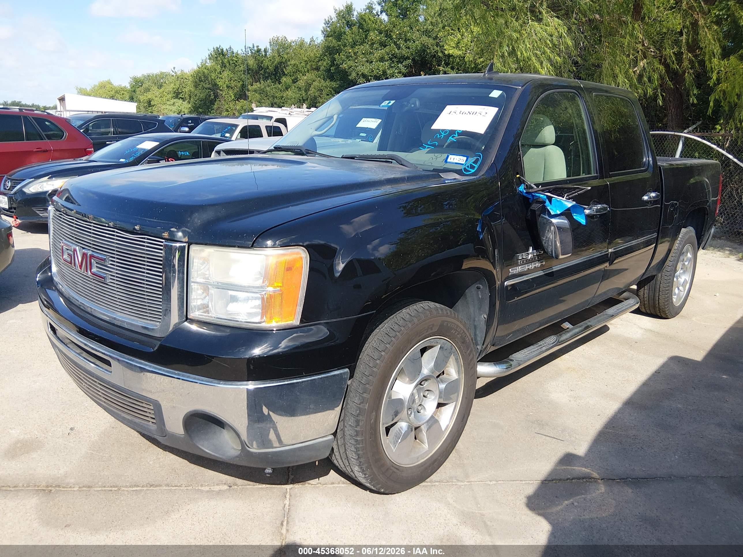 2009 Gmc Sierra 1500 Sle Black vin: 3GTEC23J69G173835