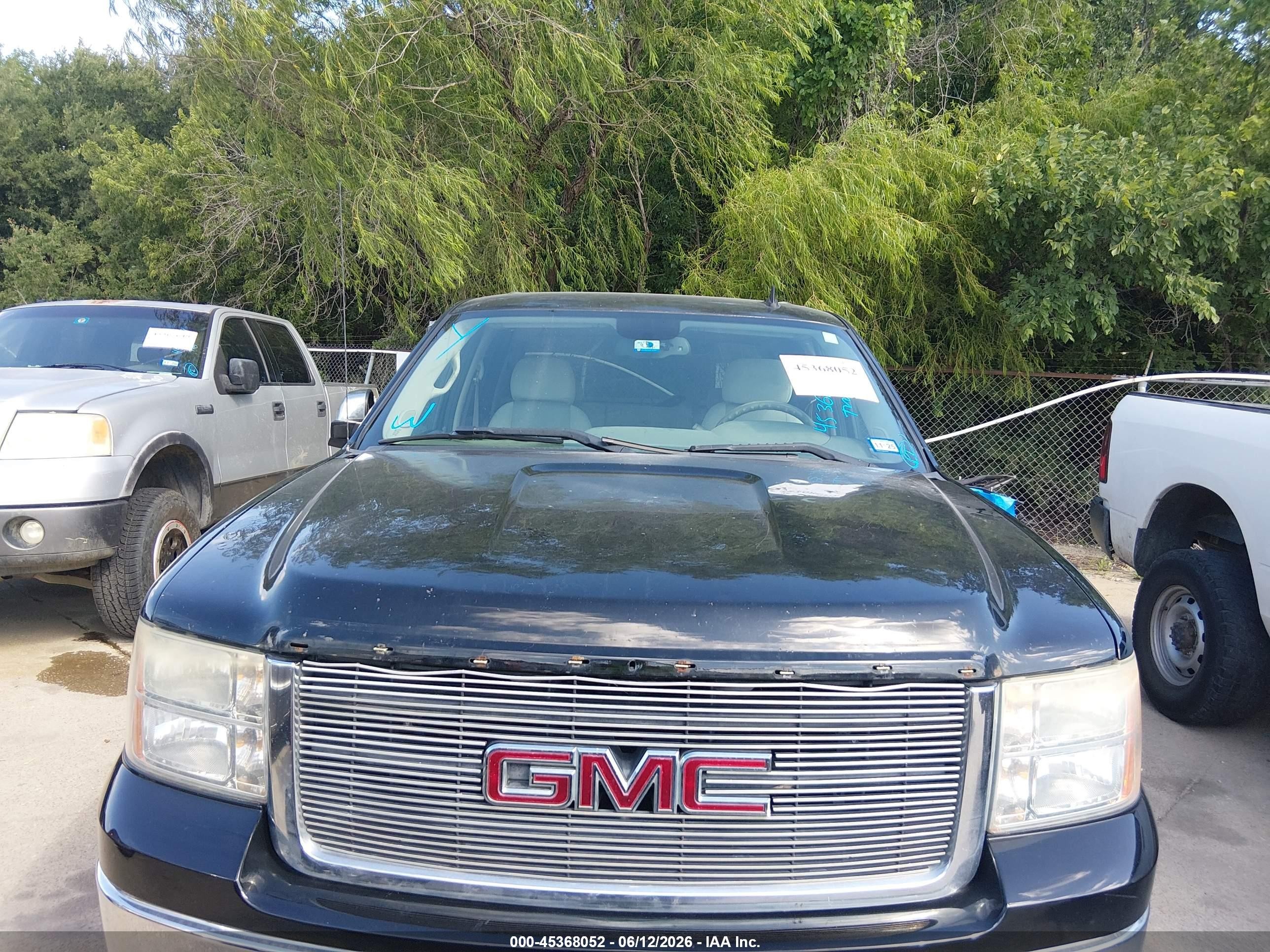 2009 Gmc Sierra 1500 Sle Black vin: 3GTEC23J69G173835