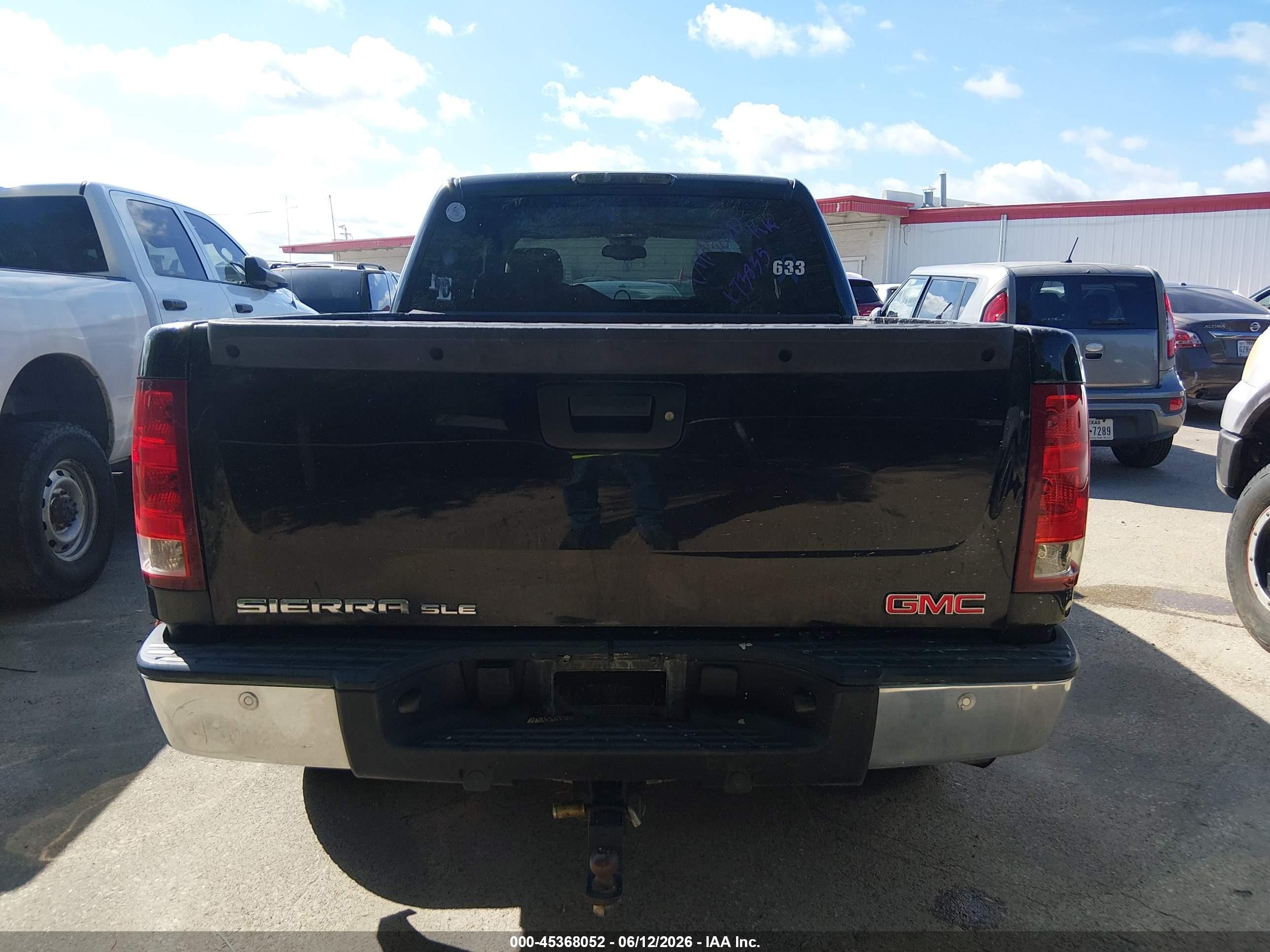 2009 Gmc Sierra 1500 Sle Black vin: 3GTEC23J69G173835
