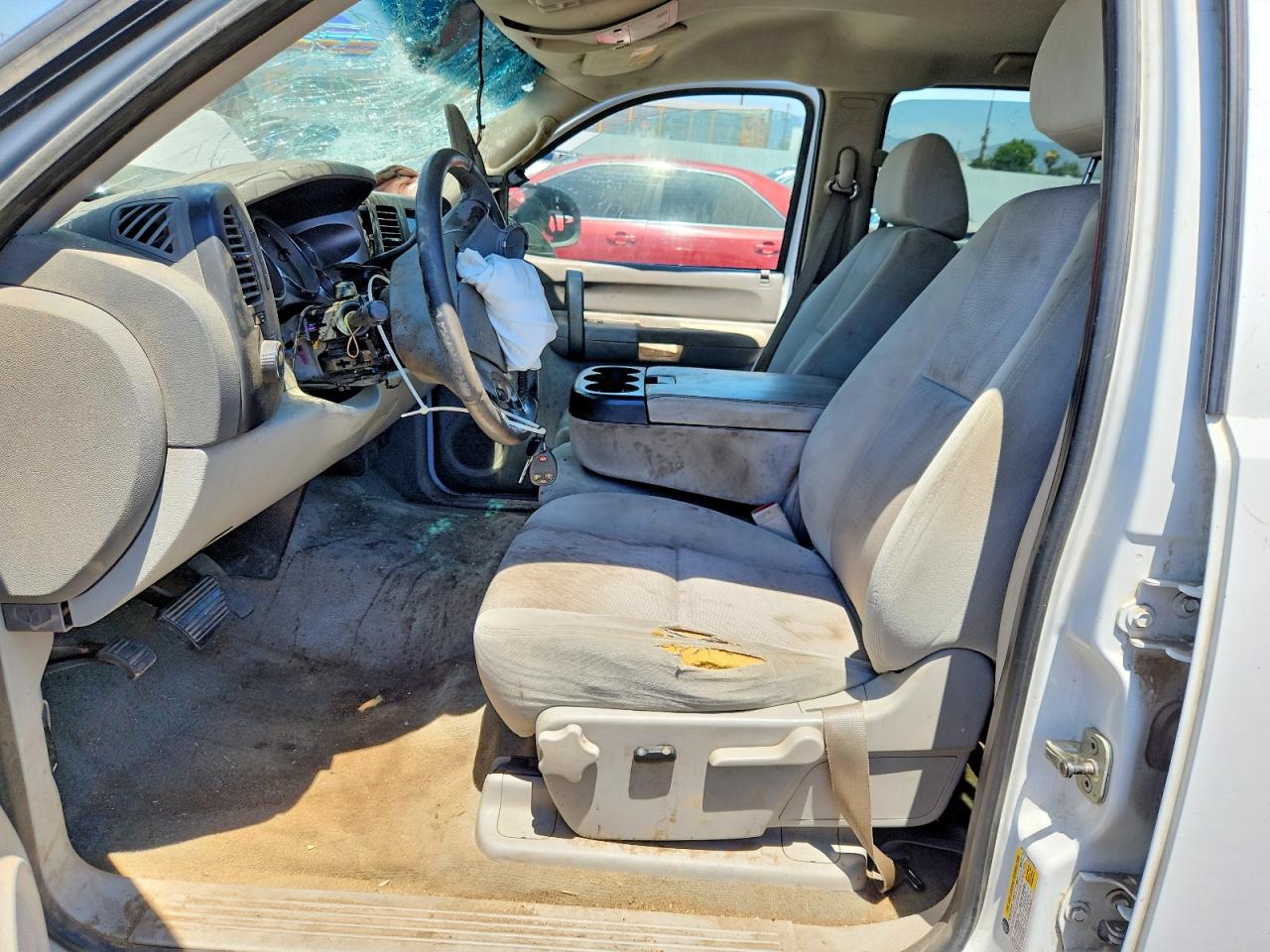 2009 Gmc Sierra C1500 Sle White vin: 3GTEC23J69G226954