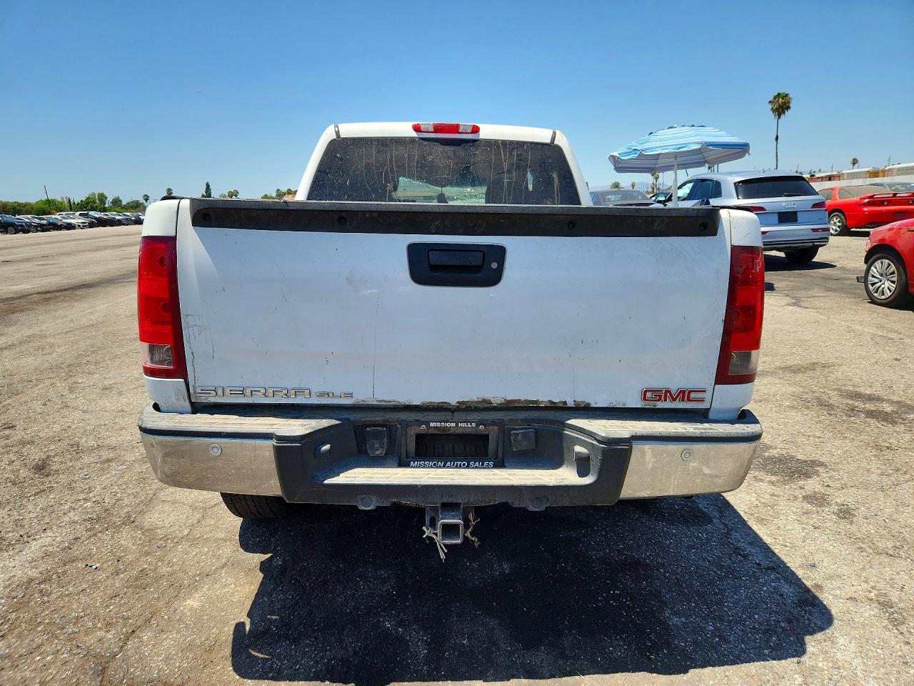 2009 Gmc Sierra C1500 Sle White vin: 3GTEC23J69G226954