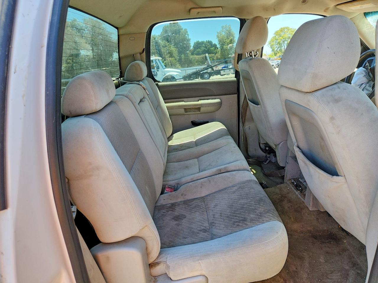 2009 Gmc Sierra C1500 Sle White vin: 3GTEC23J69G226954