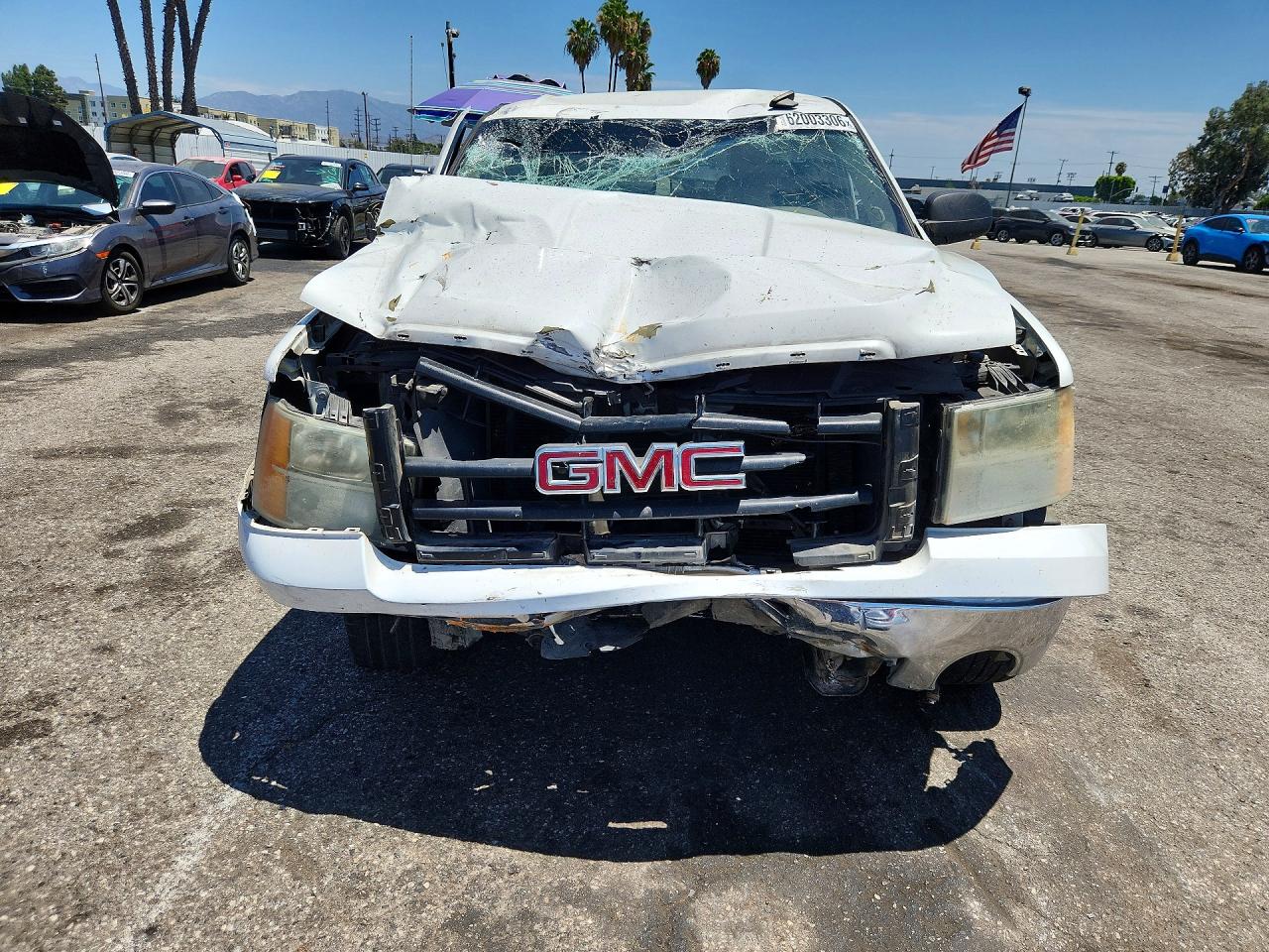 2009 Gmc Sierra C1500 Sle White vin: 3GTEC23J69G226954