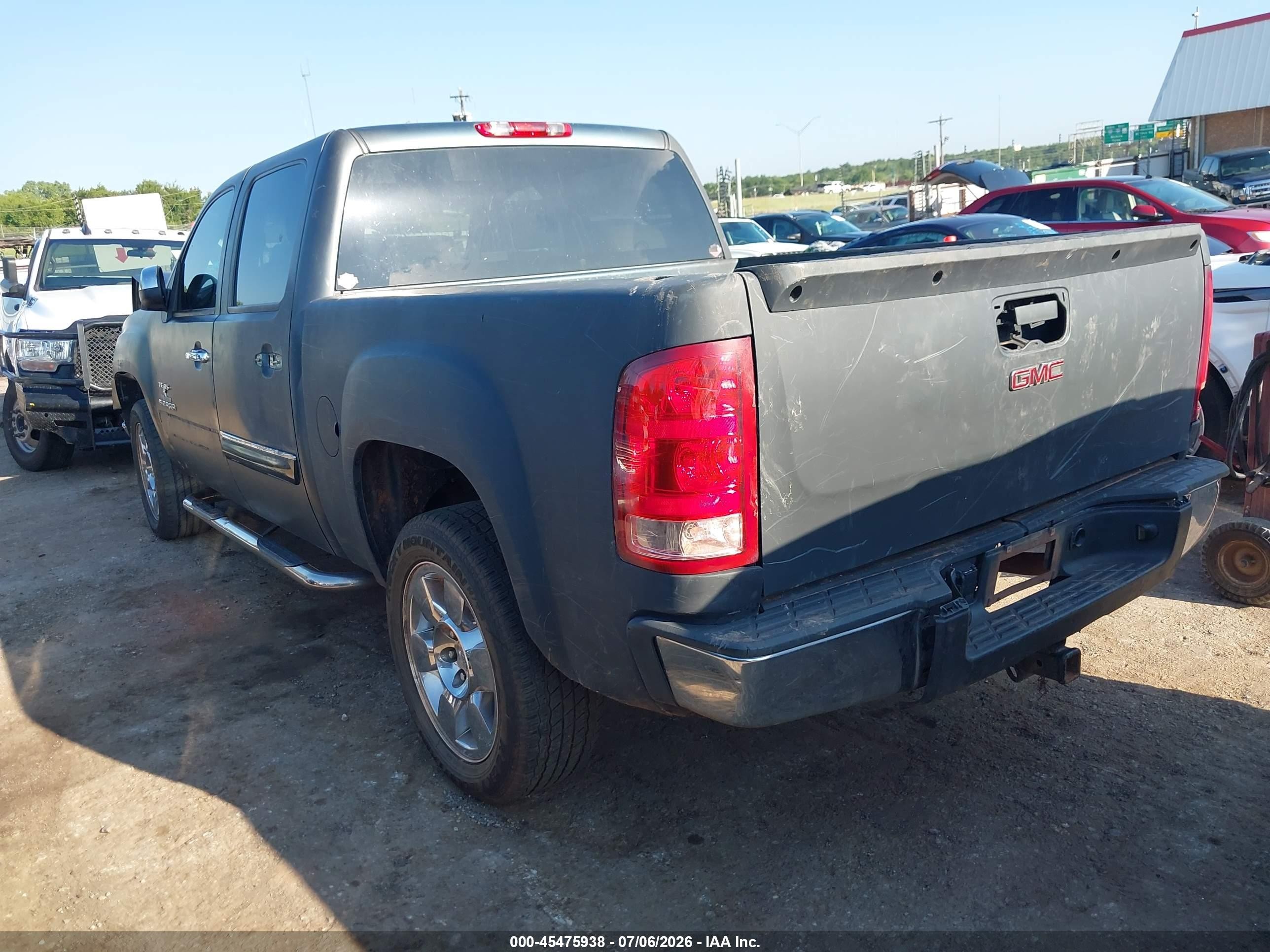 2009 Gmc Sierra 1500 Sle Черный vin: 3GTEC23JX9G275932