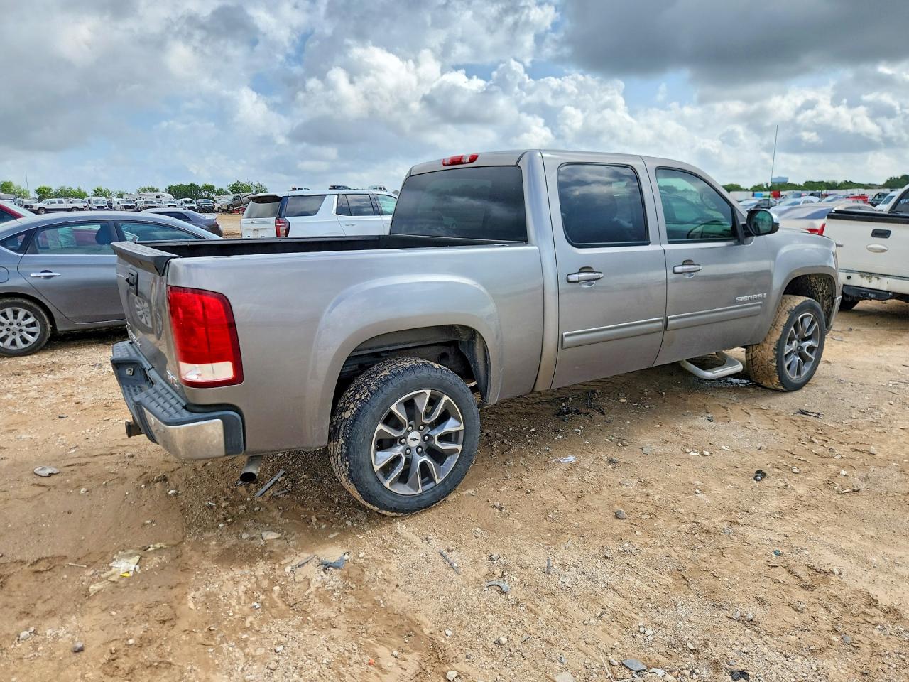 2009 Gmc Sierra C1500 Slt Silver vin: 3GTEC33029G166104