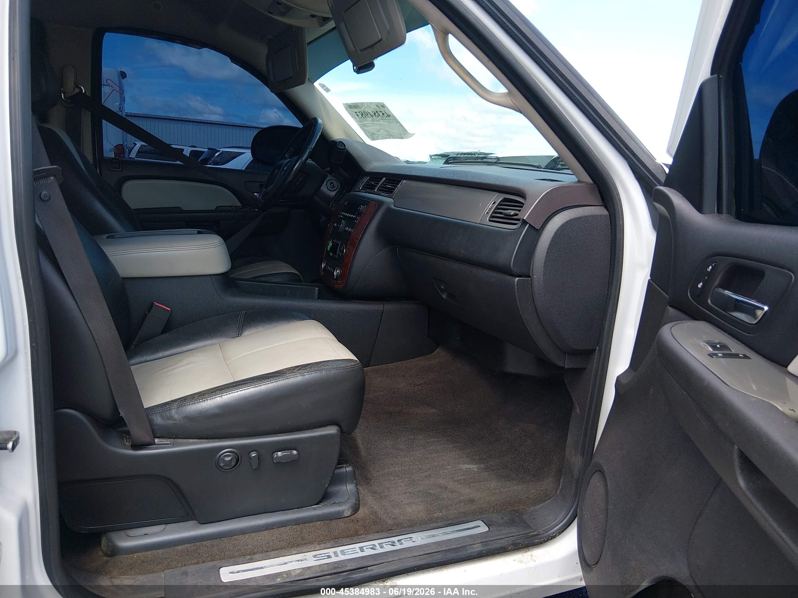 2009 Gmc Sierra 1500 Slt Белый vin: 3GTEC33079G123930
