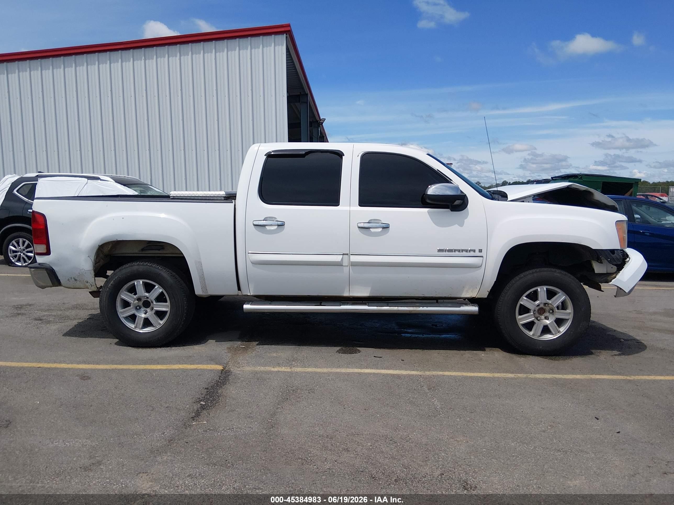 2009 Gmc Sierra 1500 Slt Белый vin: 3GTEC33079G123930