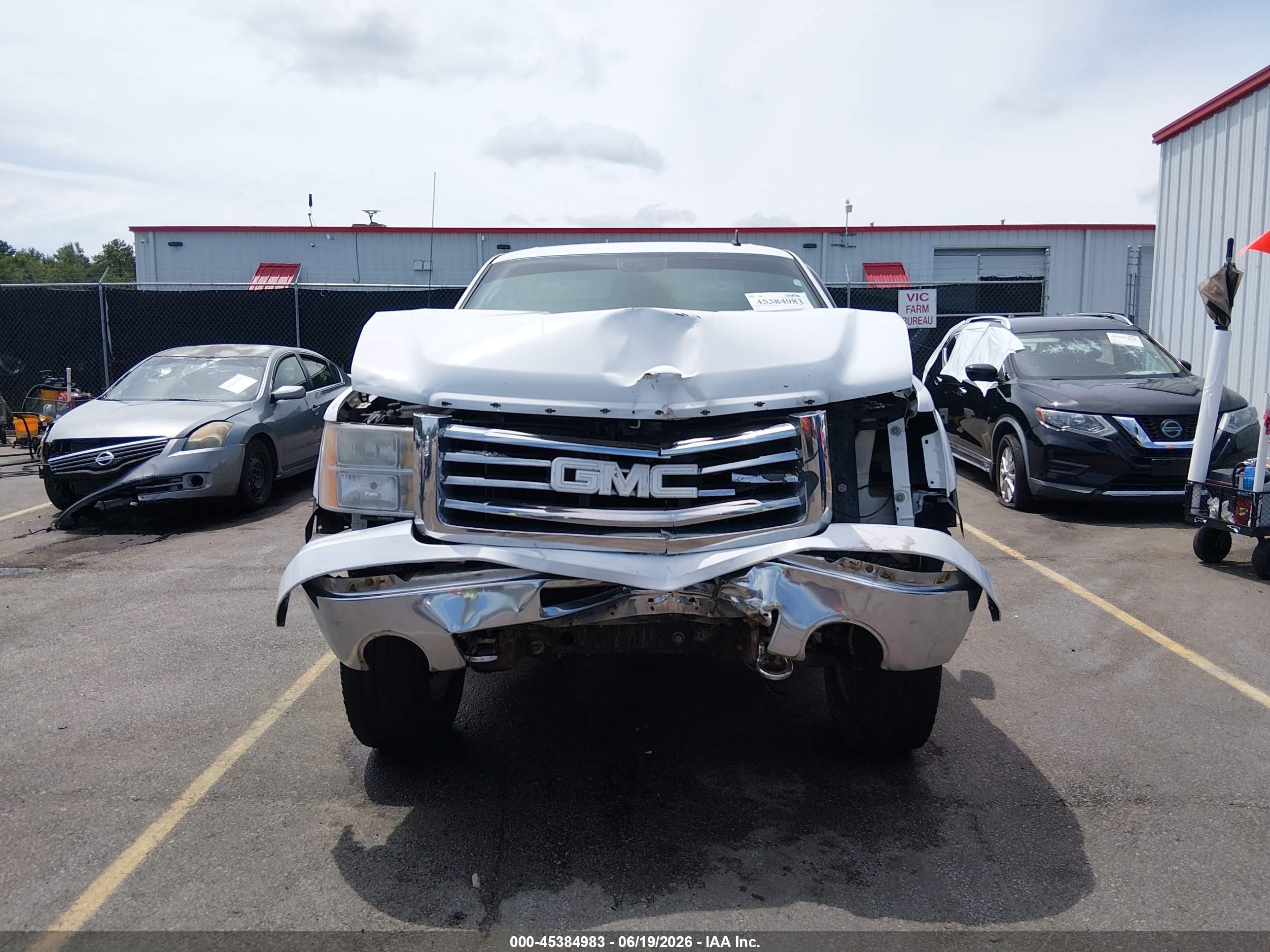 2009 Gmc Sierra 1500 Slt Белый vin: 3GTEC33079G123930