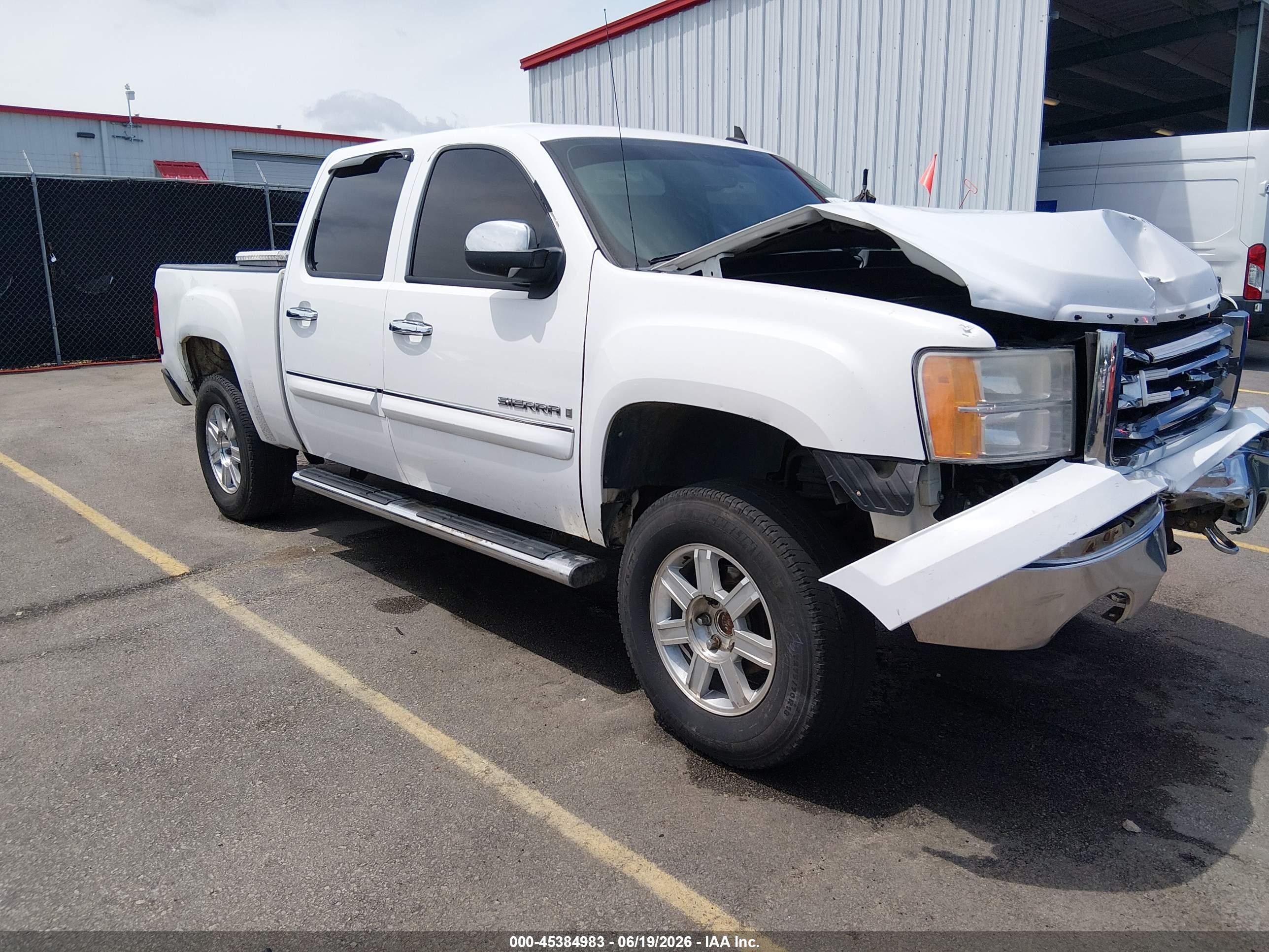 2009 Gmc Sierra 1500 Slt White vin: 3GTEC33079G123930