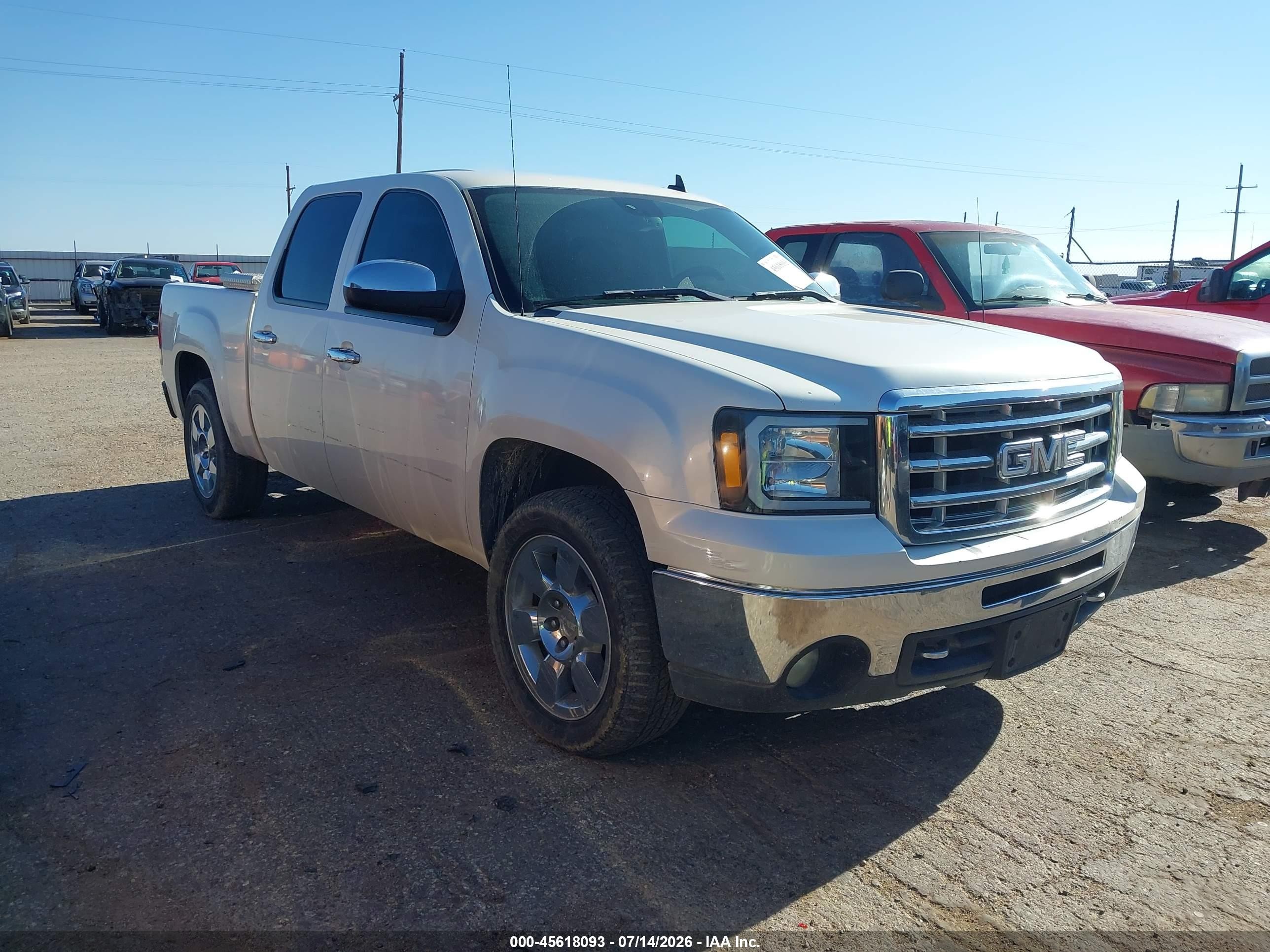 2009 Gmc Sierra 1500 Slt Белый vin: 3GTEC33J69G164140